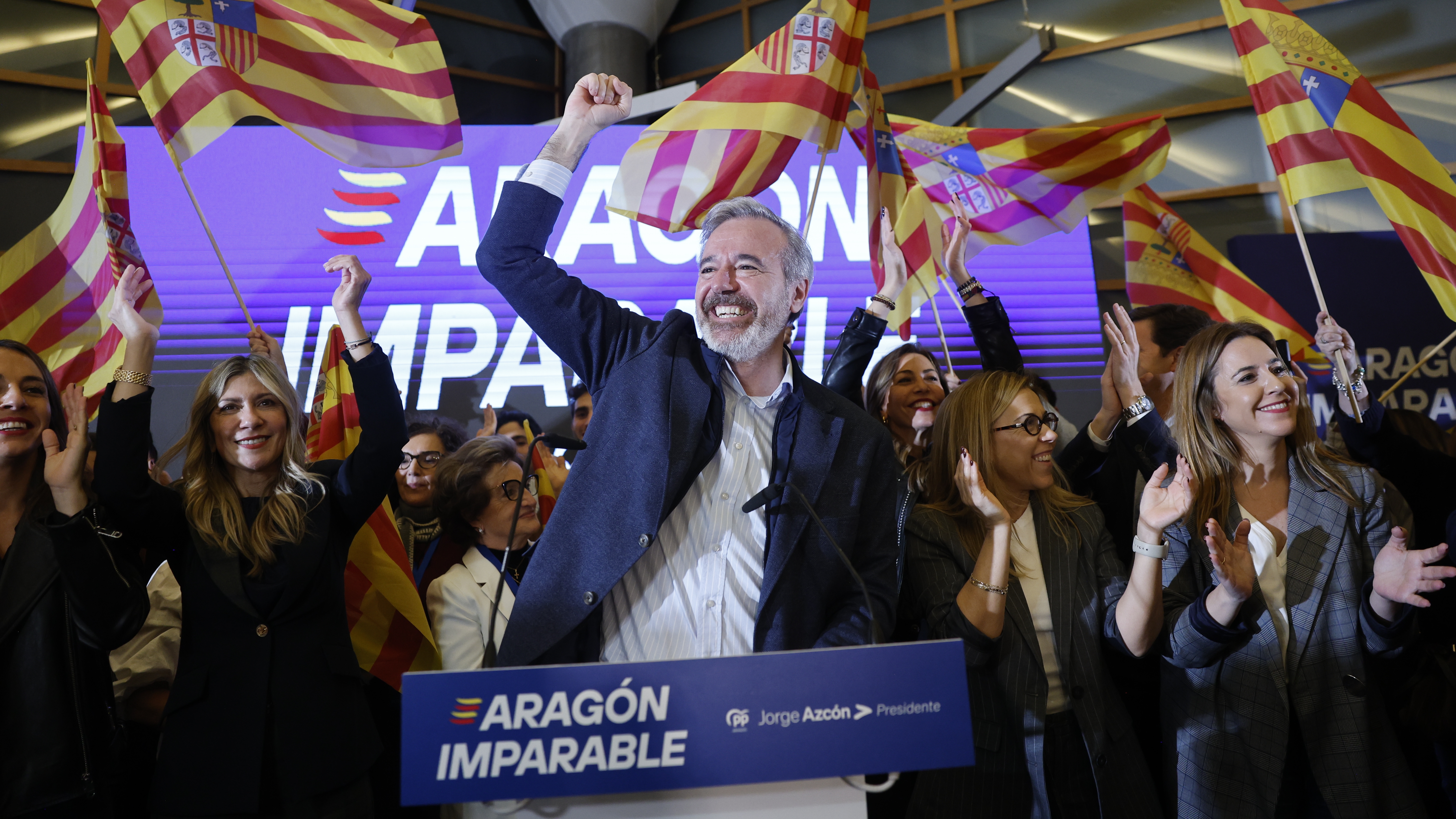 Azcón: «Solo el PP puede formar Gobierno»