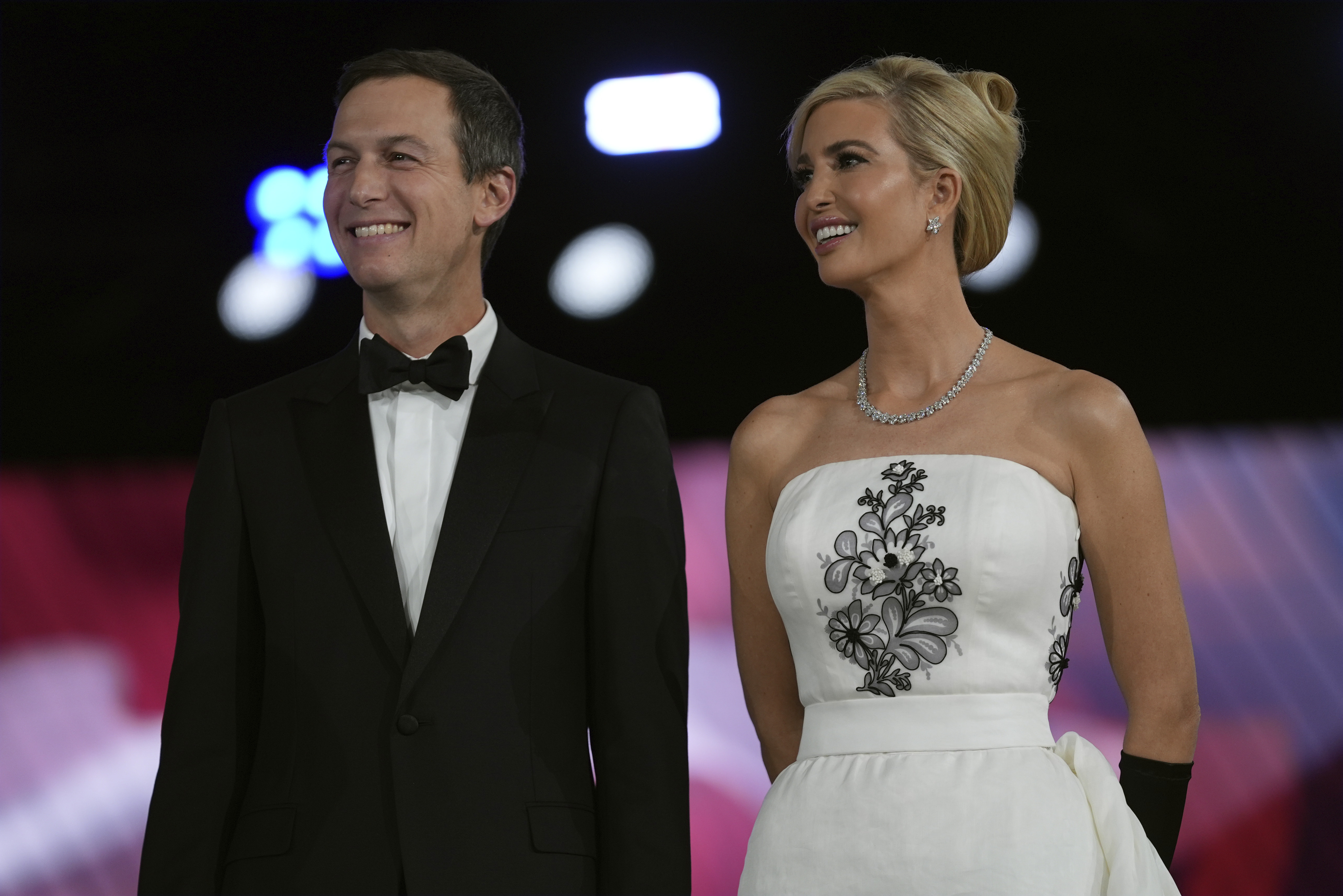 Jared Kushner e Ivanka Trump, en el Baile de la Libertad.