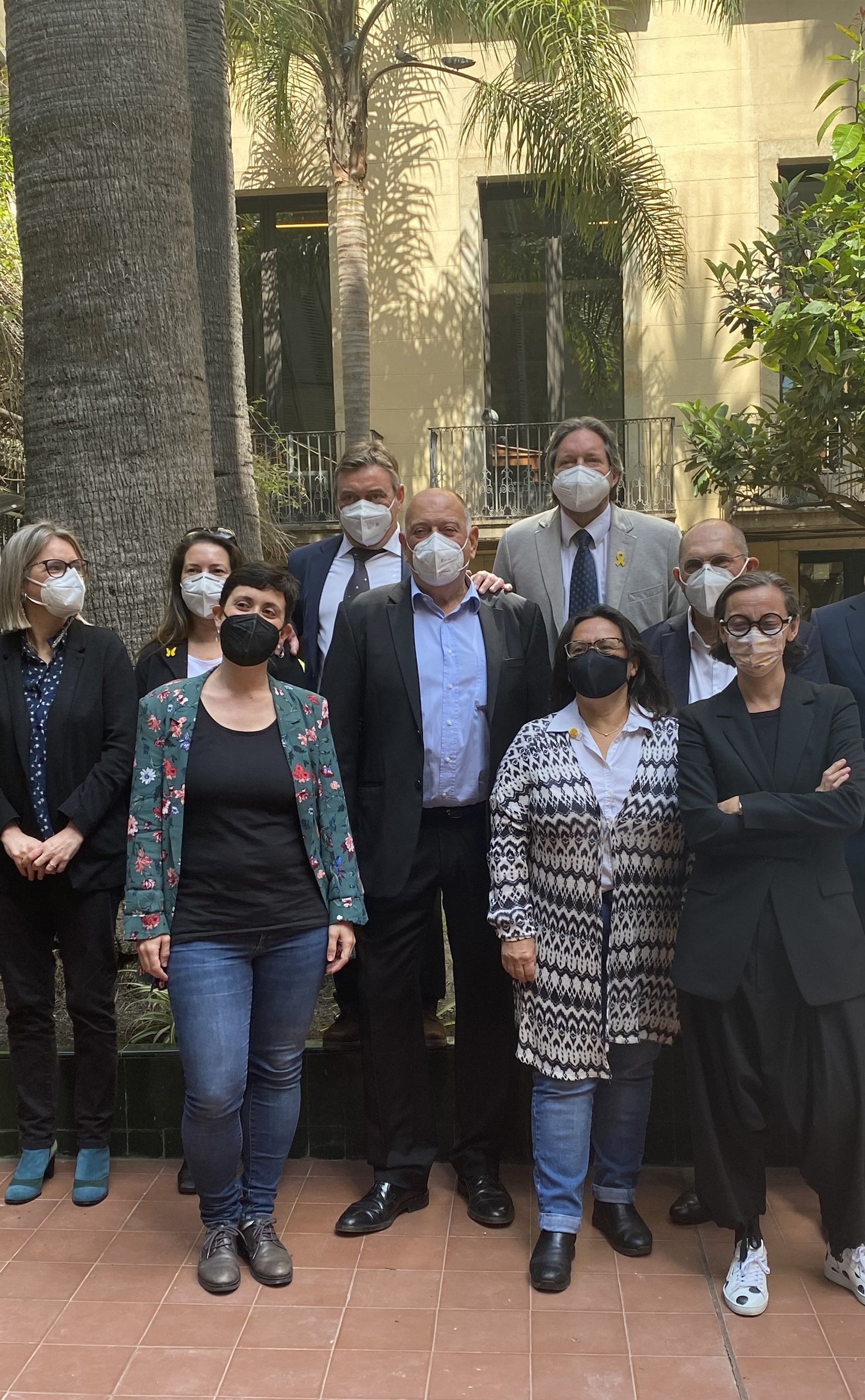Presentación de la precandidatura de Gonçal Oliveros y Anna Boza a las elecciones del Colegio de la Abogacía de Barcelona (Icab).
POLITICA
PRECANDIDATURA DE OLIVEROS Y BOZA AL ICAB