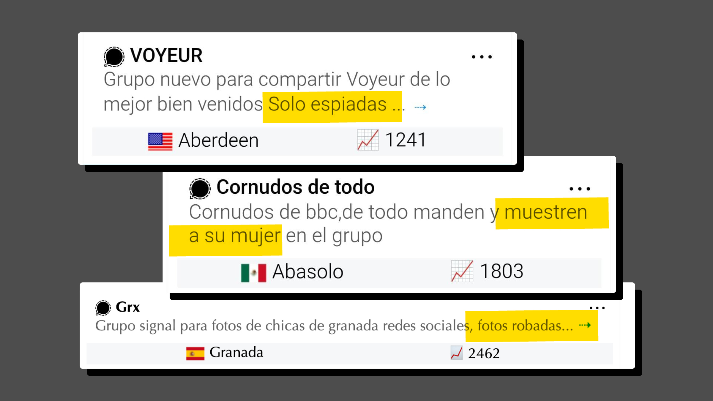 Qué les parece mi mujer? Quiero verla con otro”: los hombres que comparten  fotos y vídeos de parejas y exparejas sin que ellas lo sepan | Sociedad |  EL PAÍS