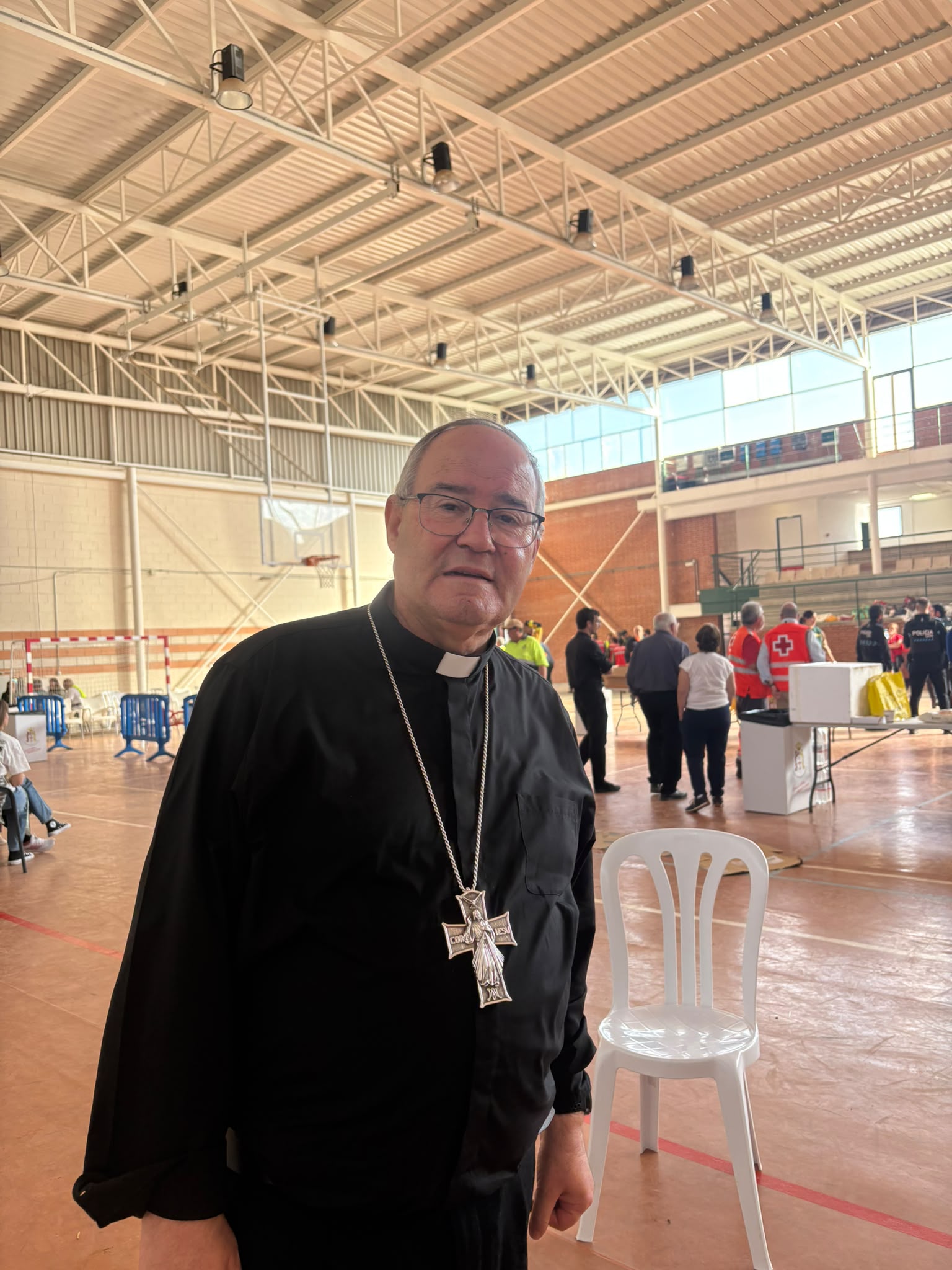 El arzobispo de Toledo ha visitado la zona cero del accidente