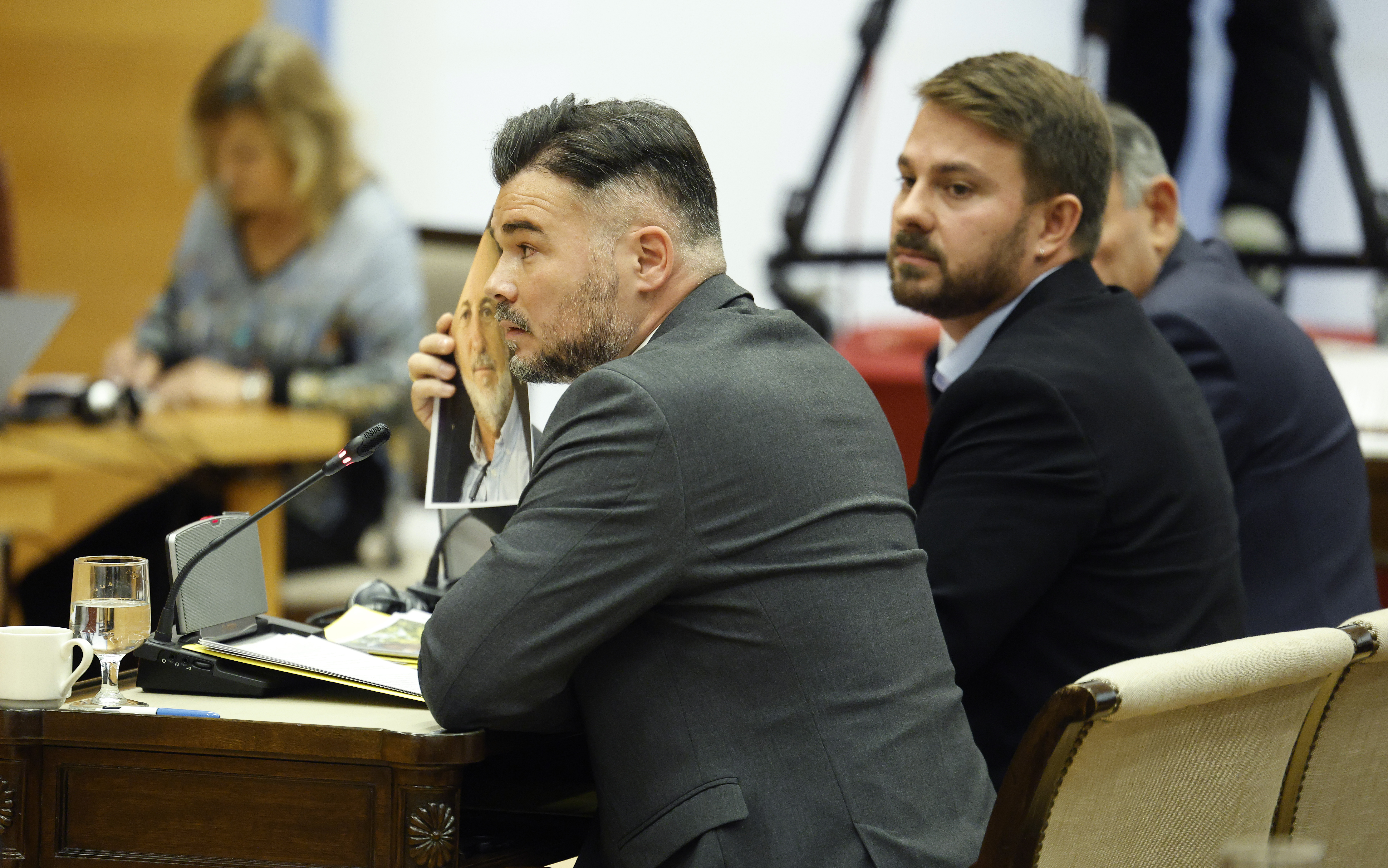 Dvd 1293 (17-11-25). Carlos Mazón, durante su comparecencia ante la comisión de la dana en el Congreso. Foto: Álvaro García