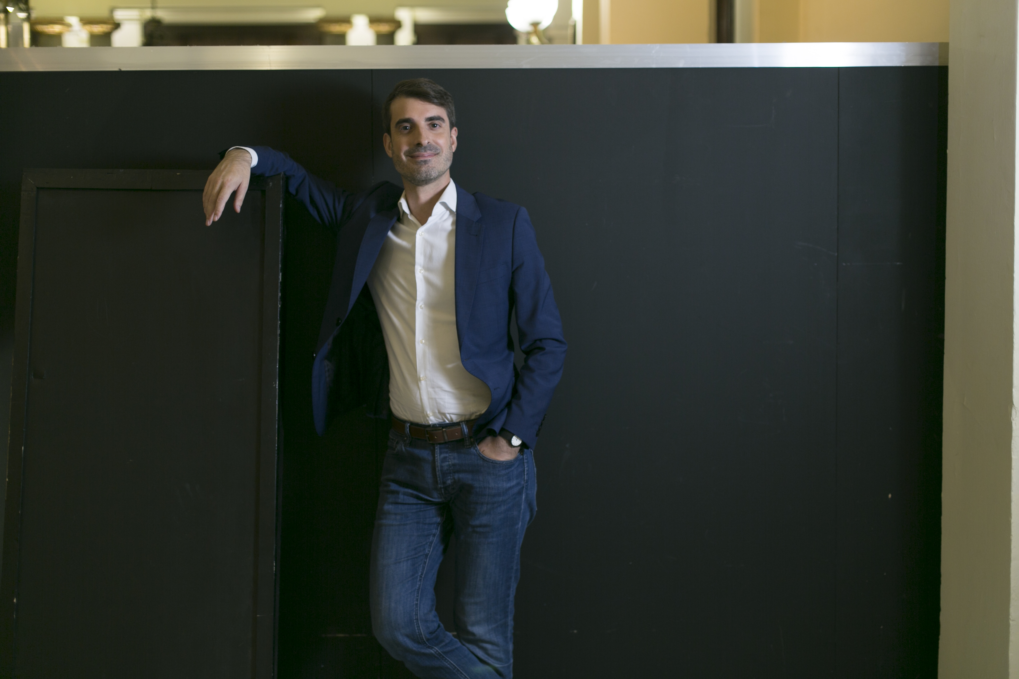 Pablo Simón, politólogo, fotografiado en el Círculo de Bellas Artes, el 7 de noviembre de 2023. 