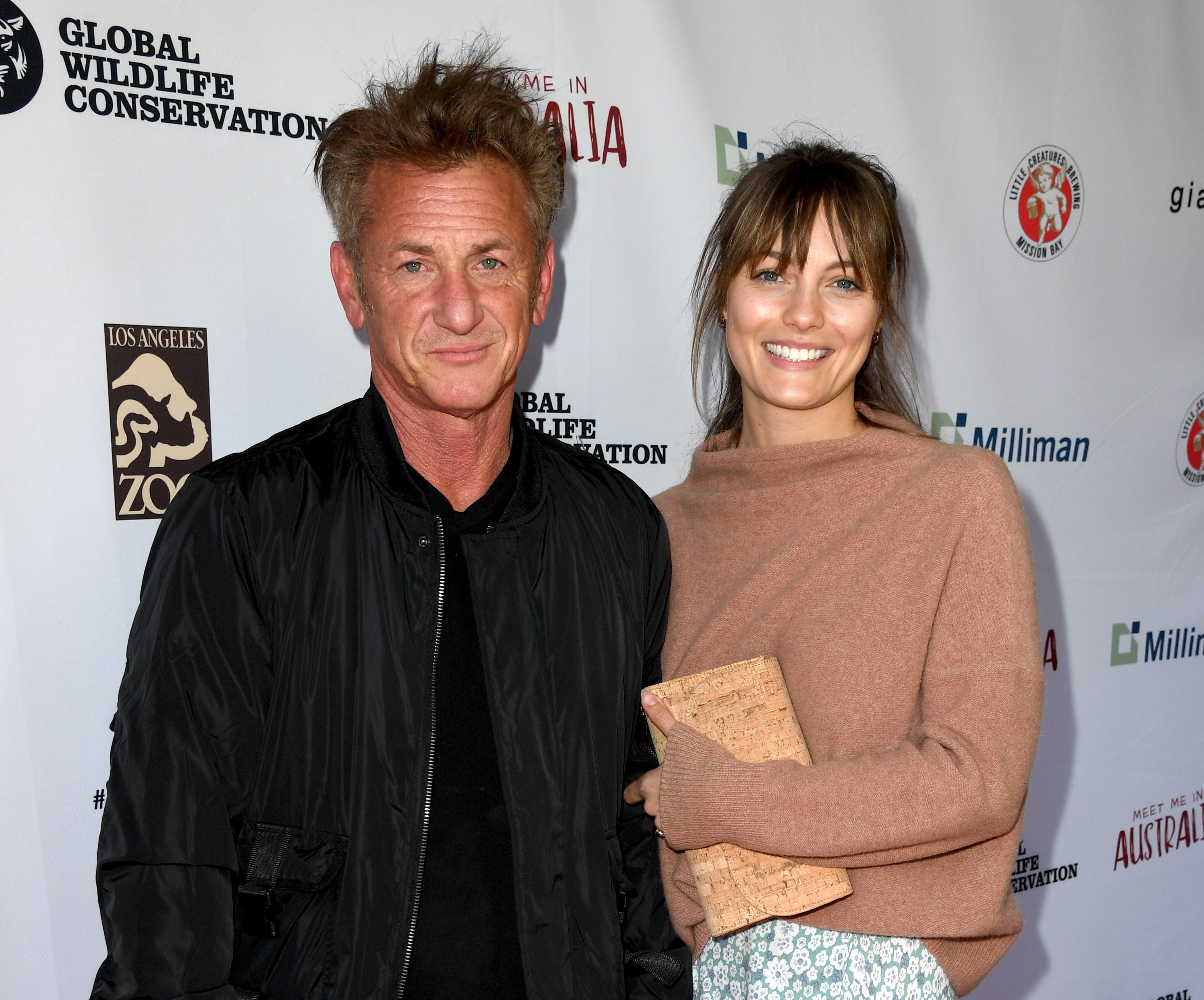 Leila la discreta novia de Sean Penn desde hace cuatro años