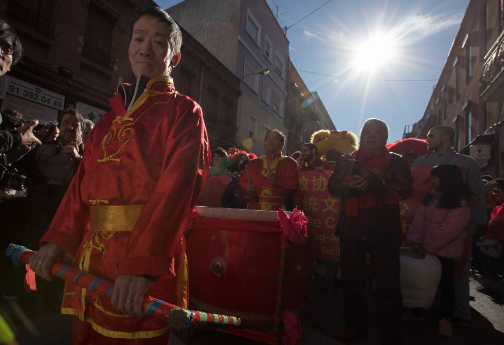 Celebración del Año Nuevo Chino en el Barrio de Usera, en Madrid, en septiembre de 2019.