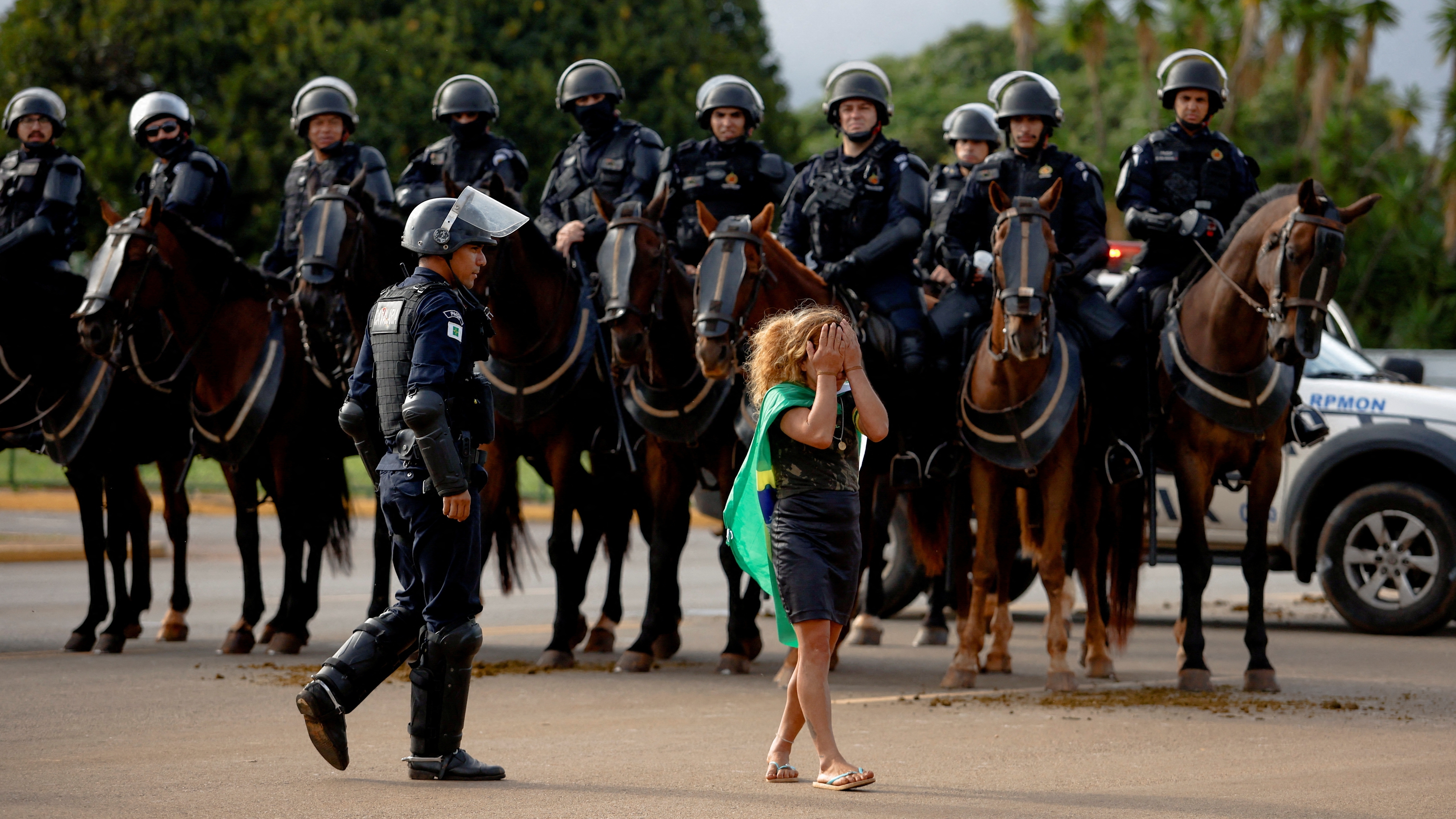 Los 1.500 bolsonaristas detenidos, ante el vértigo de ir a la cárcel