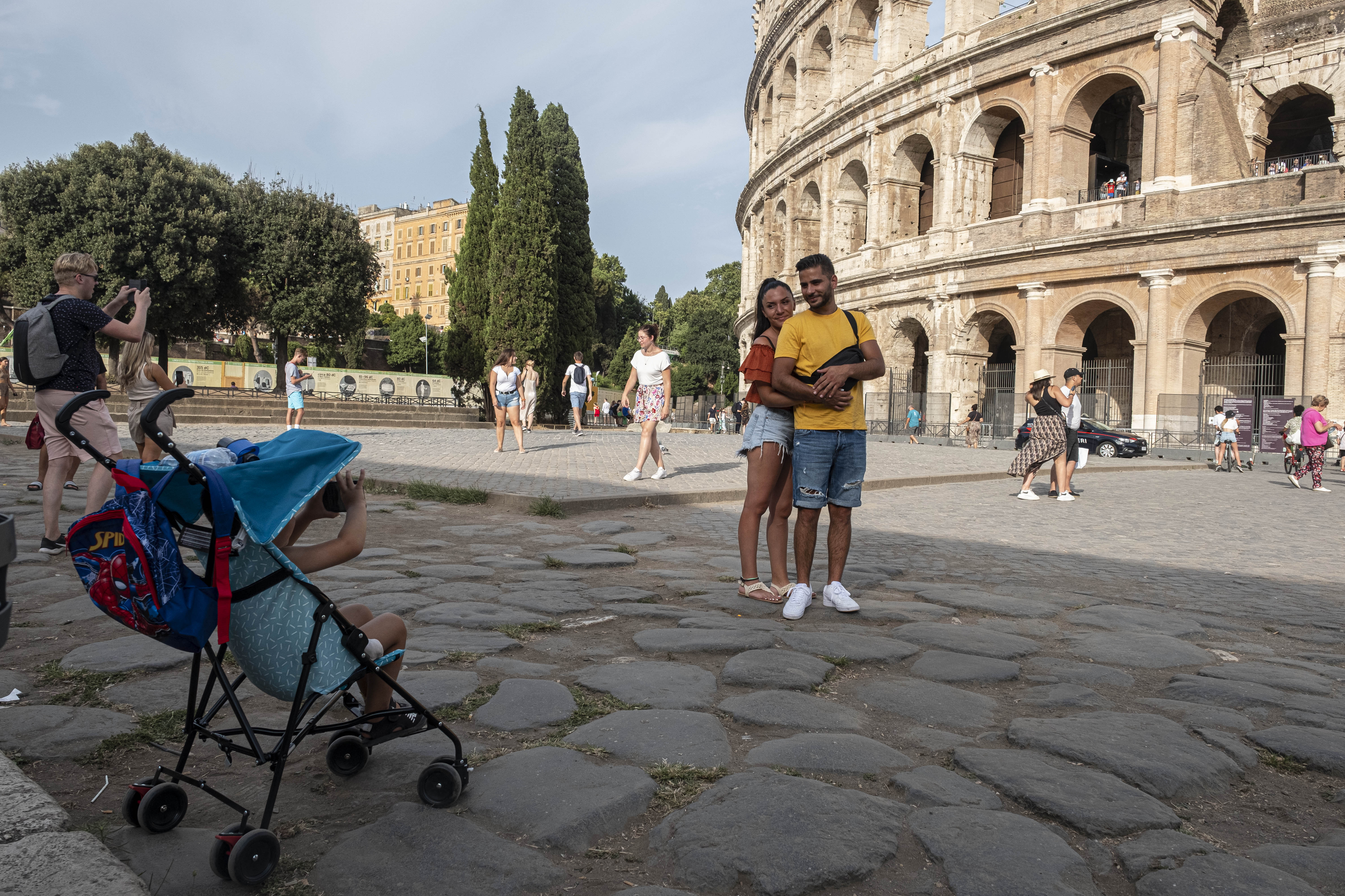 Cuando hay menos turistas en Roma