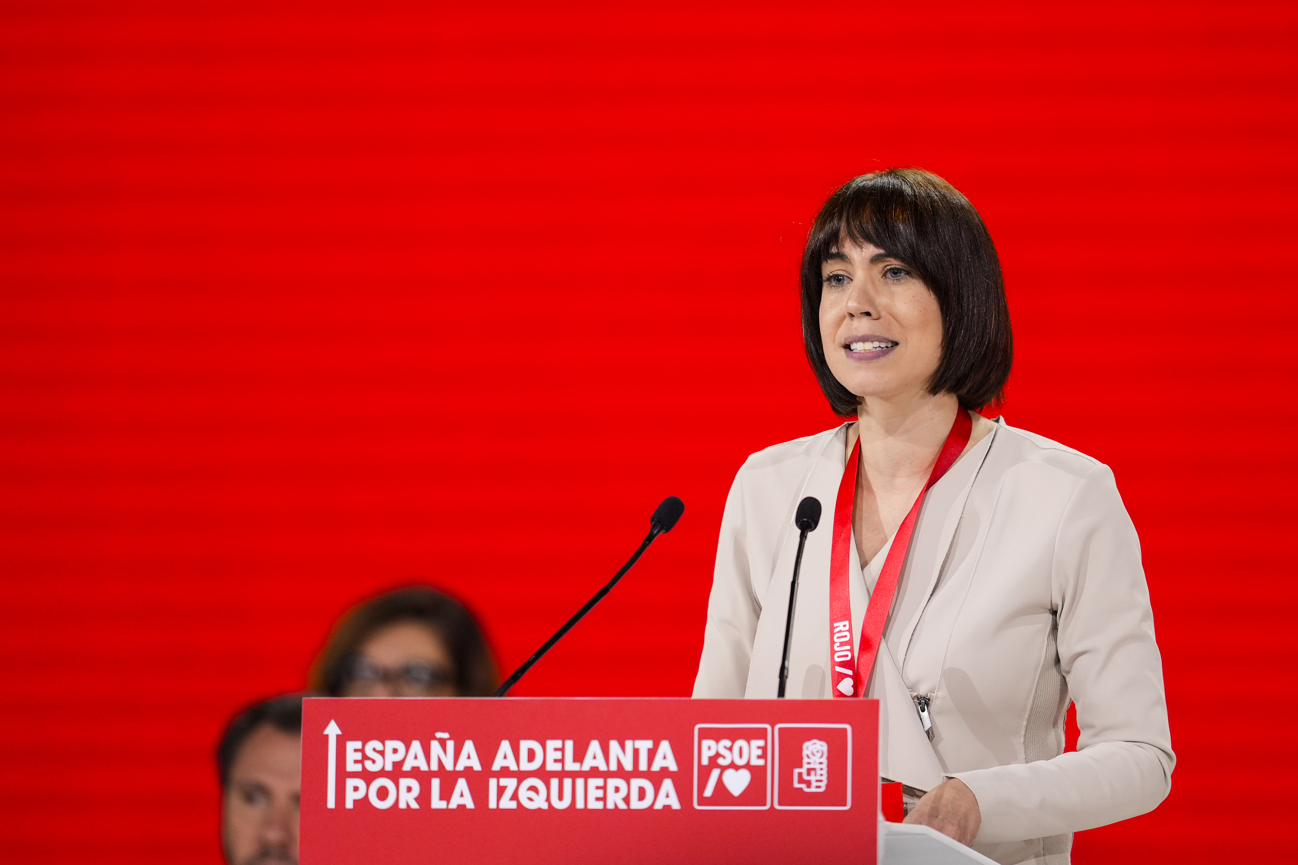 La ministra de Universidades, Diana Morant, este sábado en Sevilla.