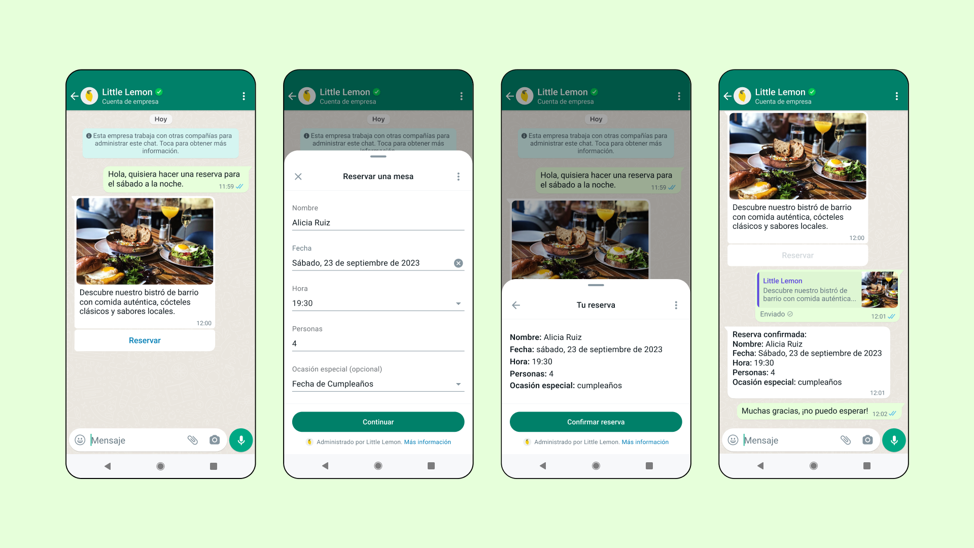 Más allá de los mensajes: elegir asiento en el avión o pedir comida, nuevas funciones de WhatsApp