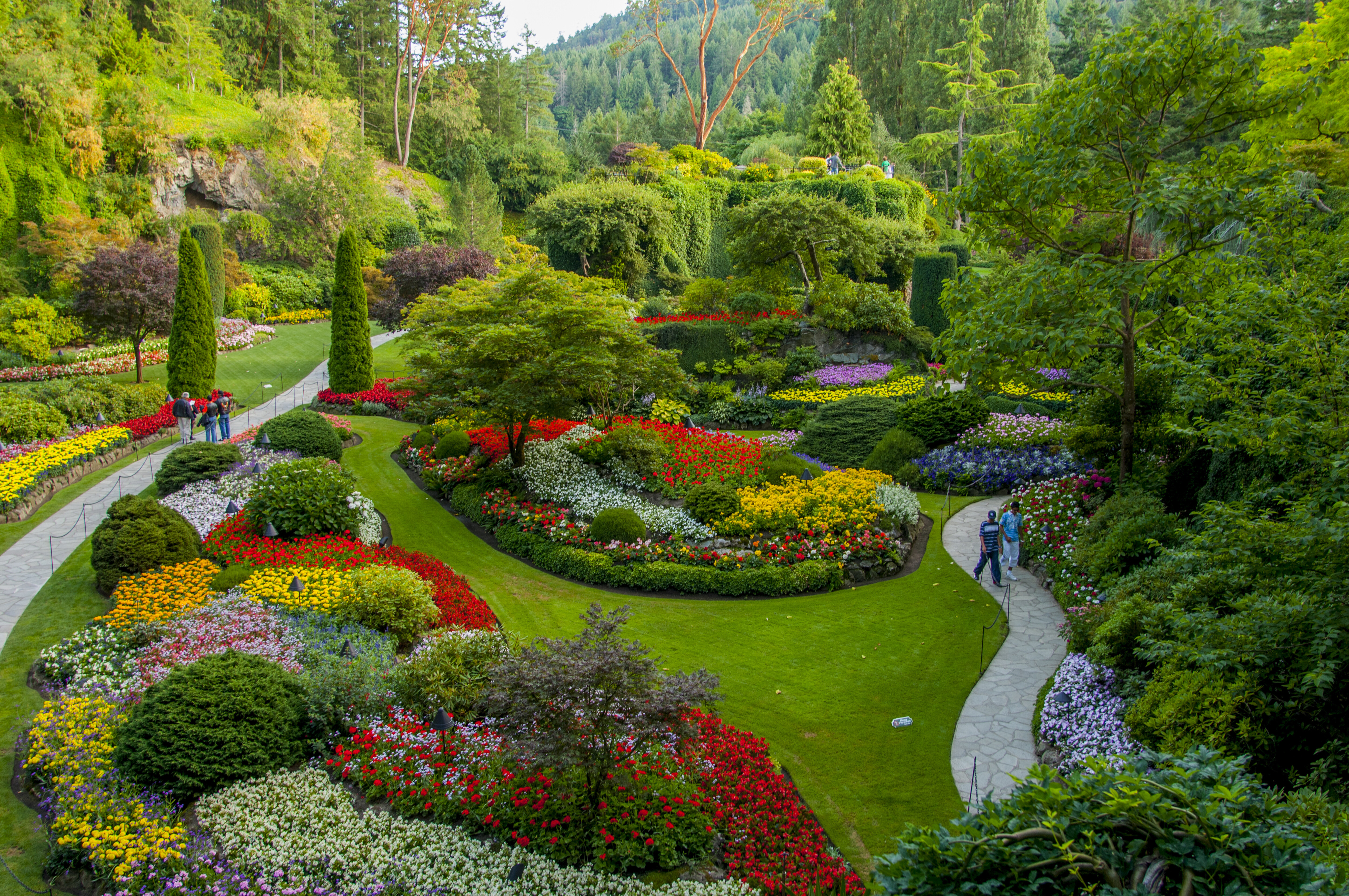 Entradas para el jardín de Villa d'Este | Ver fuentes por gravedad, image size:5000x3321