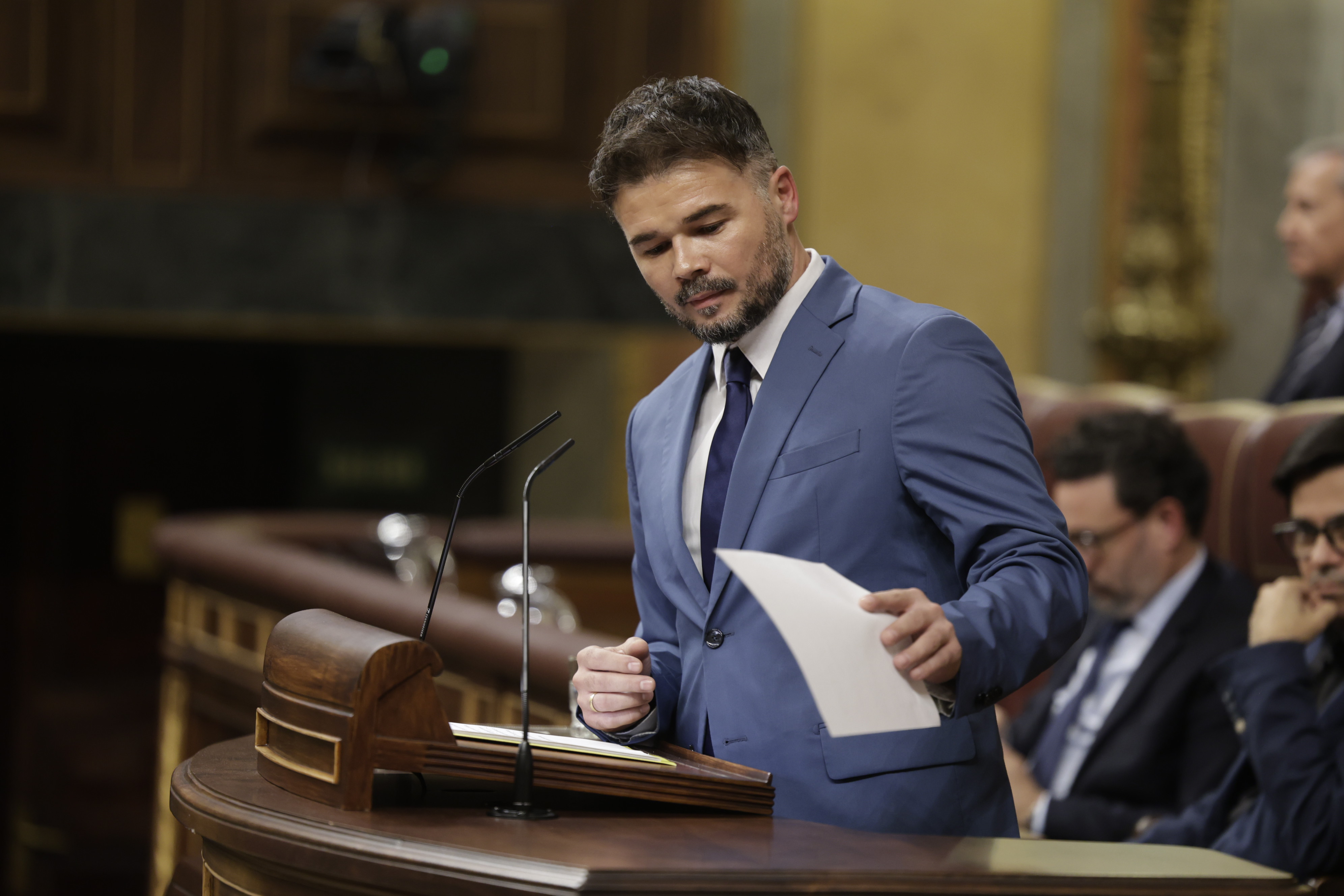El debate de investidura de Sánchez, en directo | Rufián: “La derecha española usa parte del poder judicial para ganar con togas lo que pierden con votos”