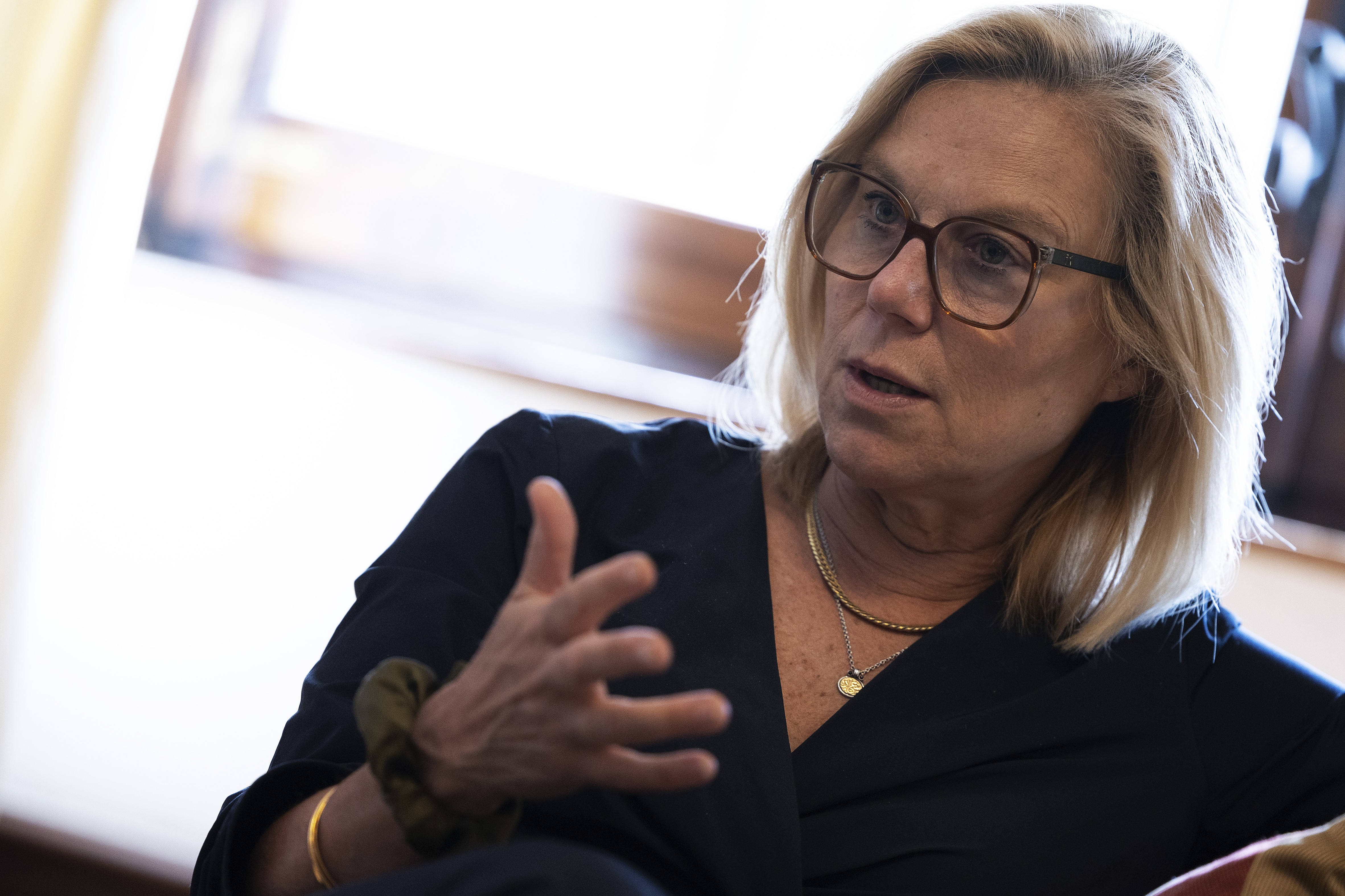 Sigrid Kaag, durante a entrevista em Madrid. 