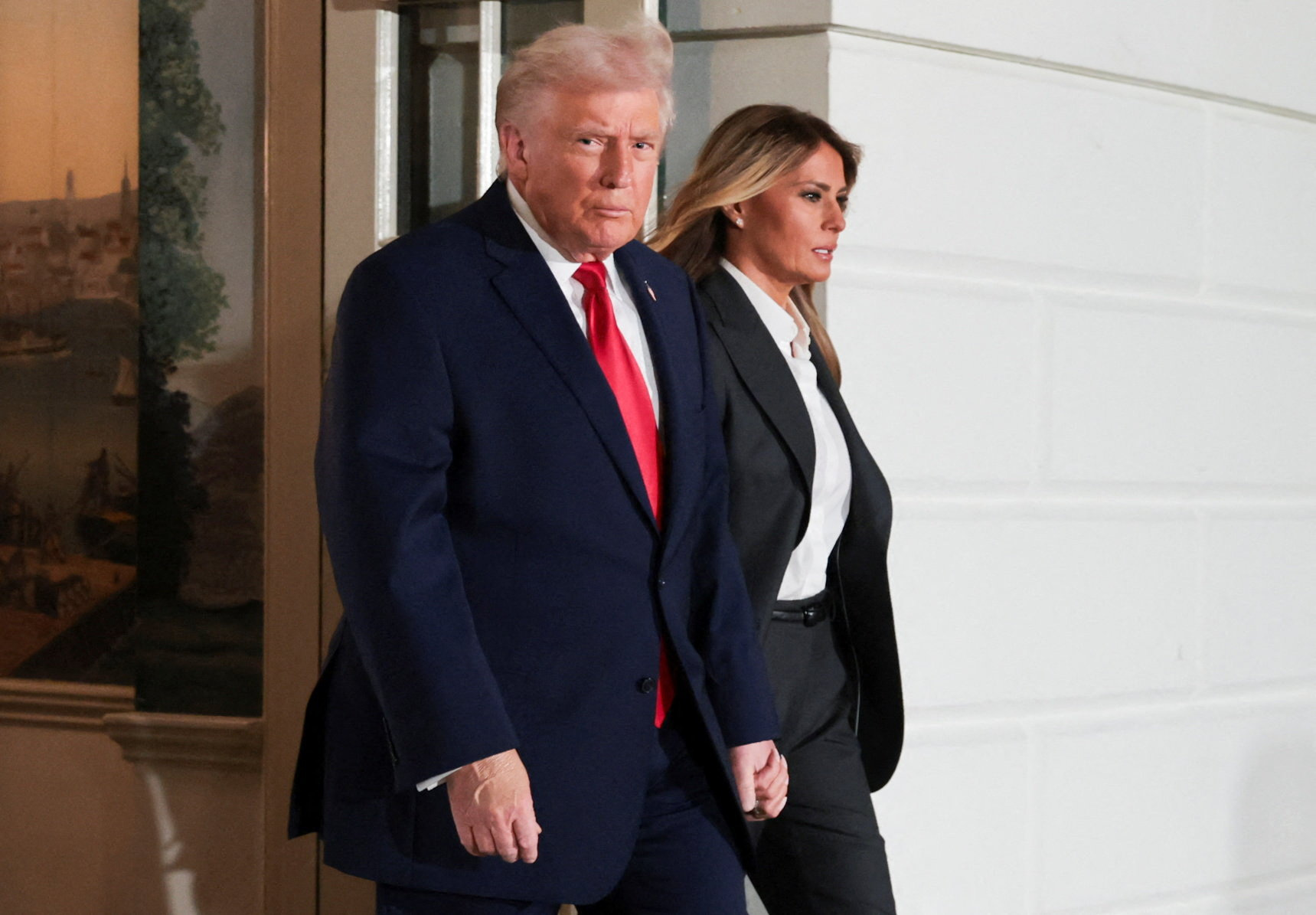 Donald Trump y Melania Trump