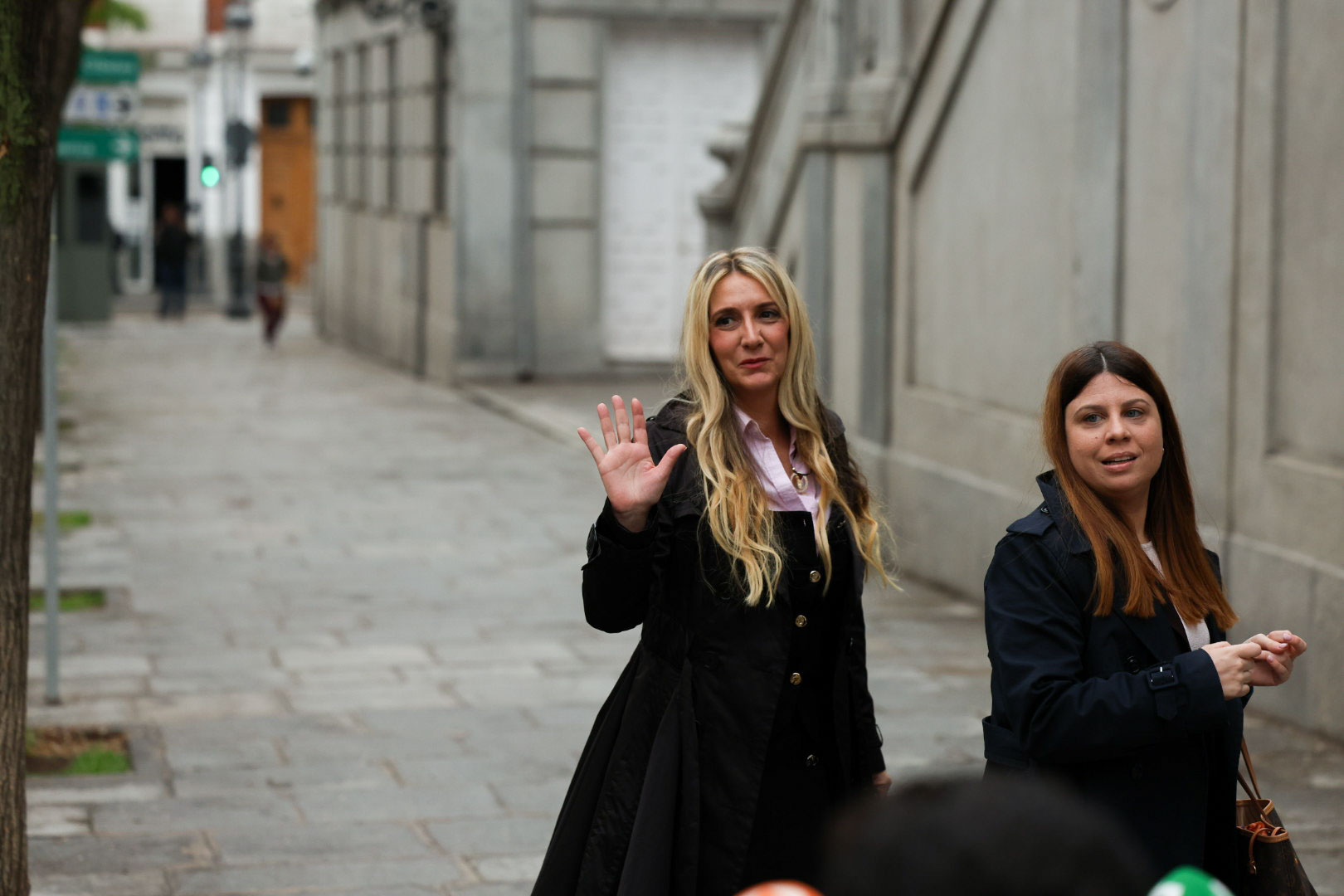 Claudia Montes a su llegada este miércoles al Tribunal Supremo para declarar como testigo en el juicio del ‘caso Koldo’.