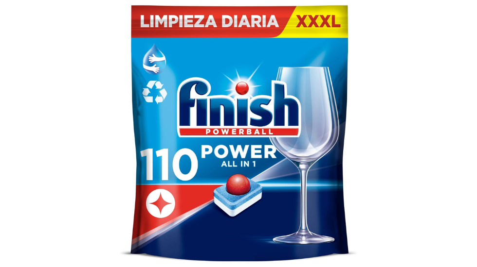 Pastillas para el lavavajillas de Finish