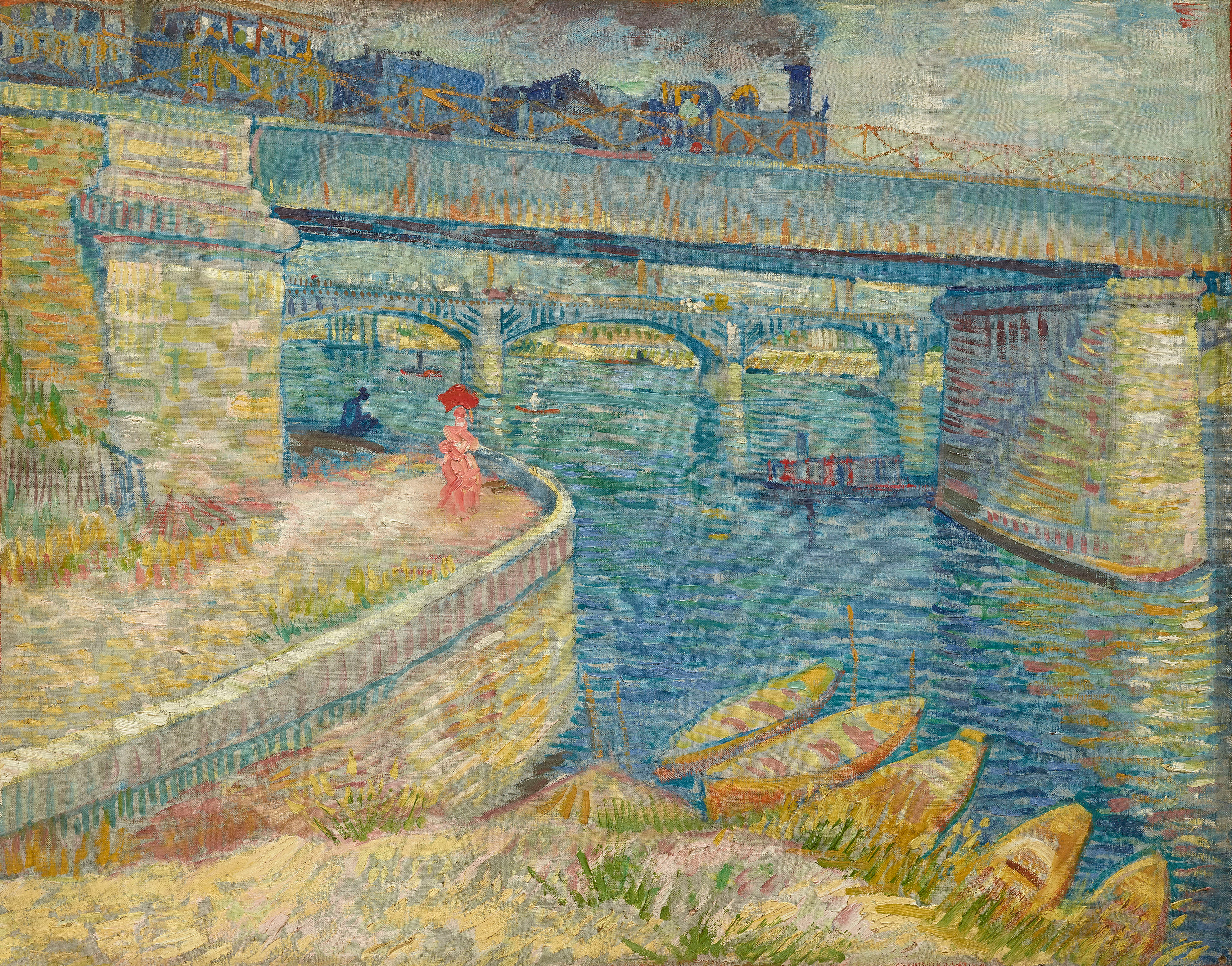 Van Gogh y la búsqueda del color a la orilla del Sena