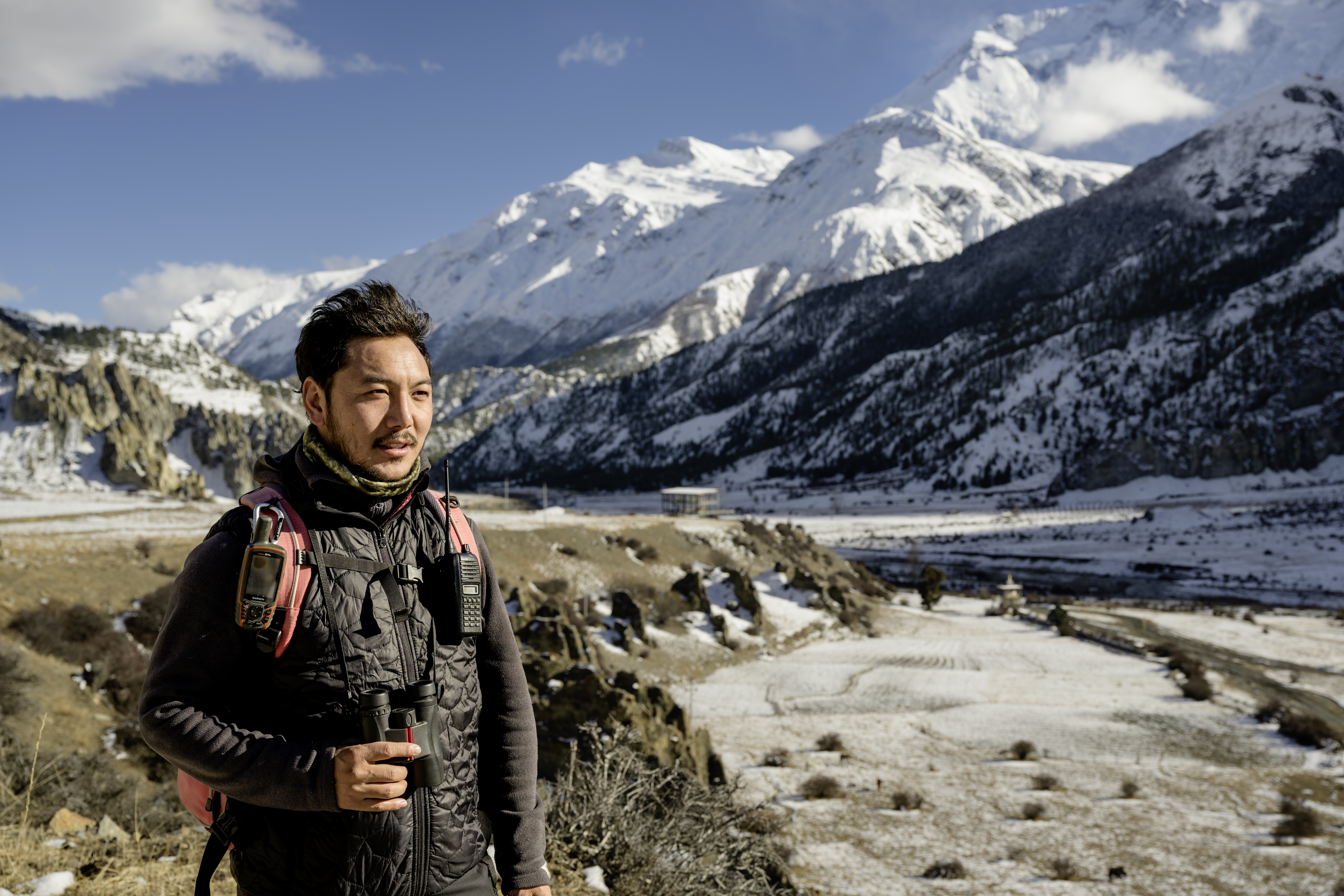 El biólogo y conservacionista nepalí Rinzin Phunjok Lama trabaja para preservar la biodiversidad de la región de Humla.