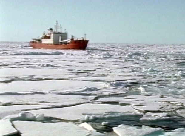 Dos batiscafos rusos se posan en el fondo marino del Polo Norte y