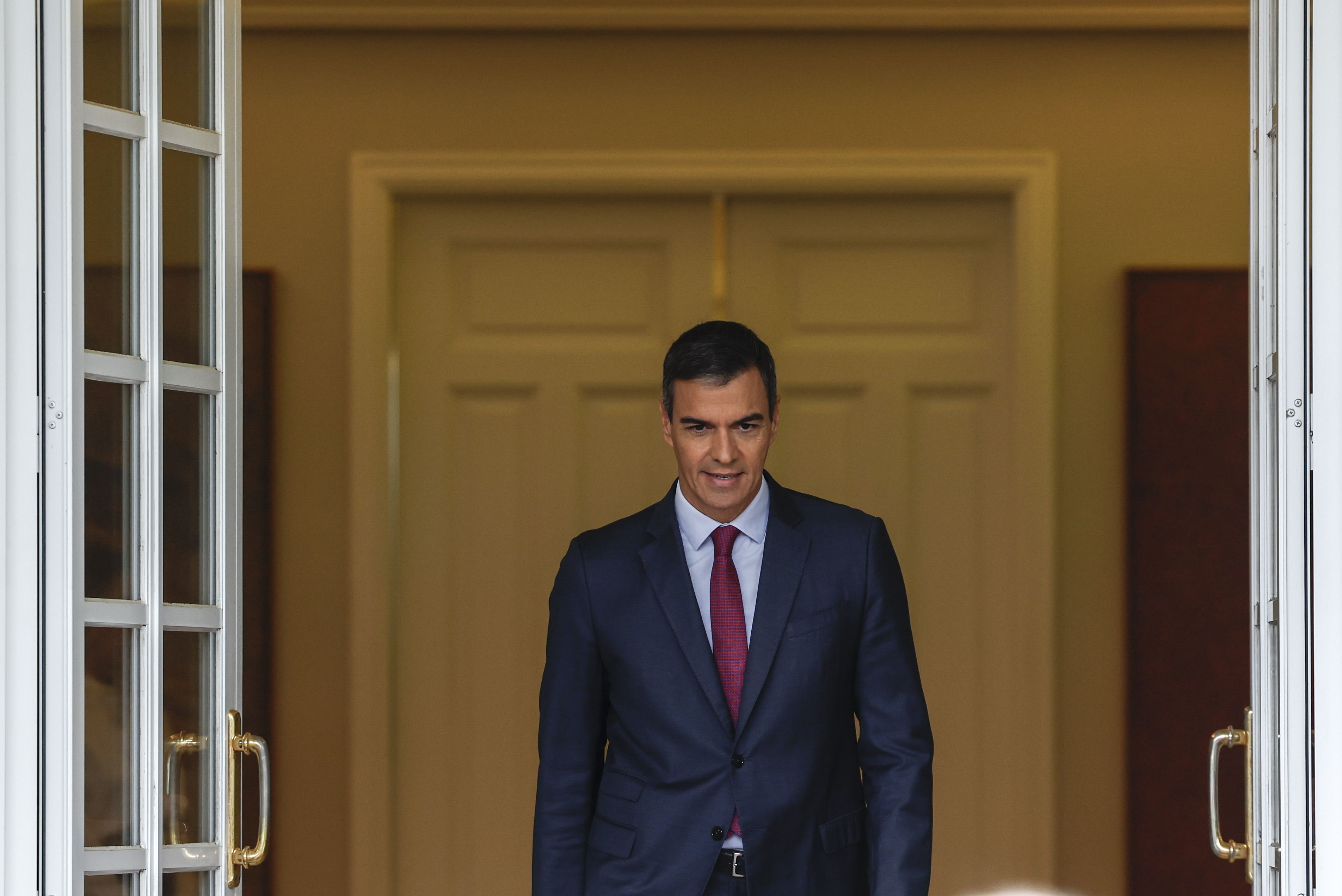 El presidente del Gobierno, Pedro Sánchez