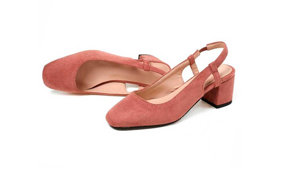 sandalias cerradas por detrás