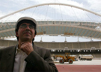 Fallos en la cúpula de Calatrava provocan el cierre del estadio de Atenas