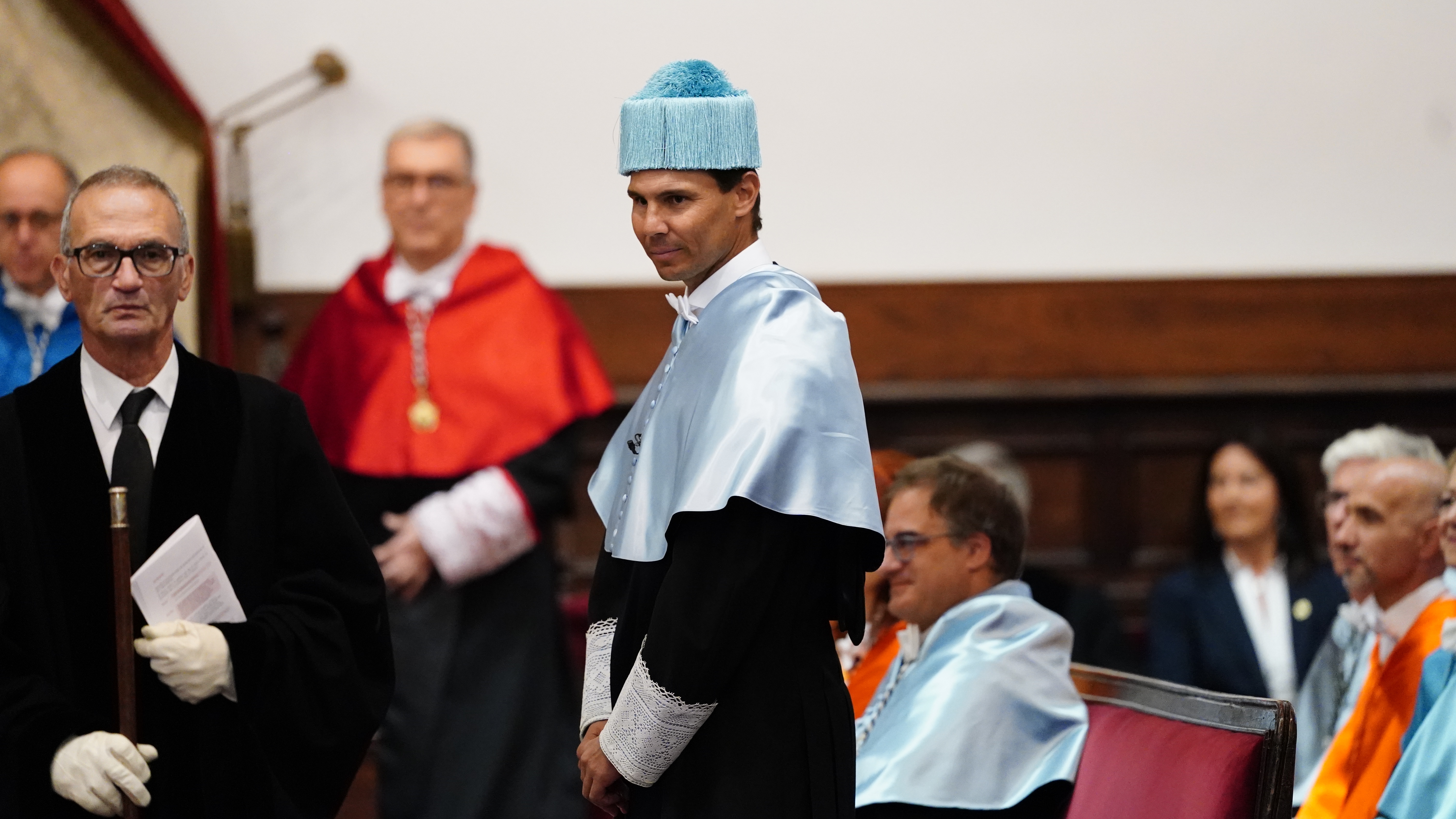 Rafa Nadal se convierte en el primer deportista investido doctor ‘honoris causa’