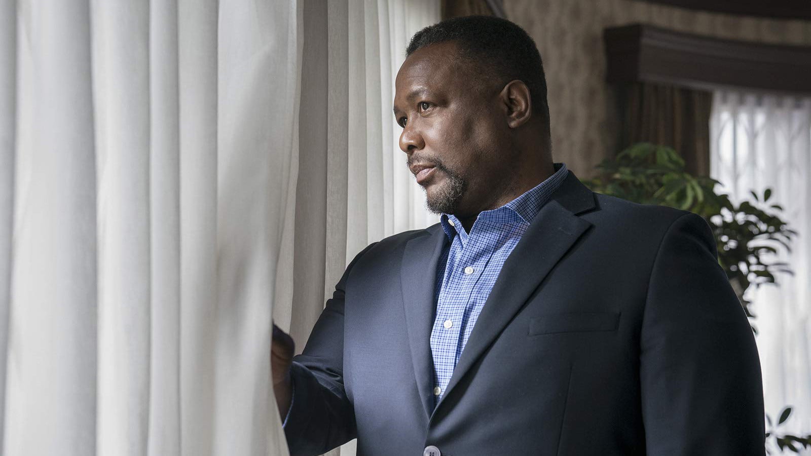 Still from the series 'Jack Ryan' with Wendell Pierce.
