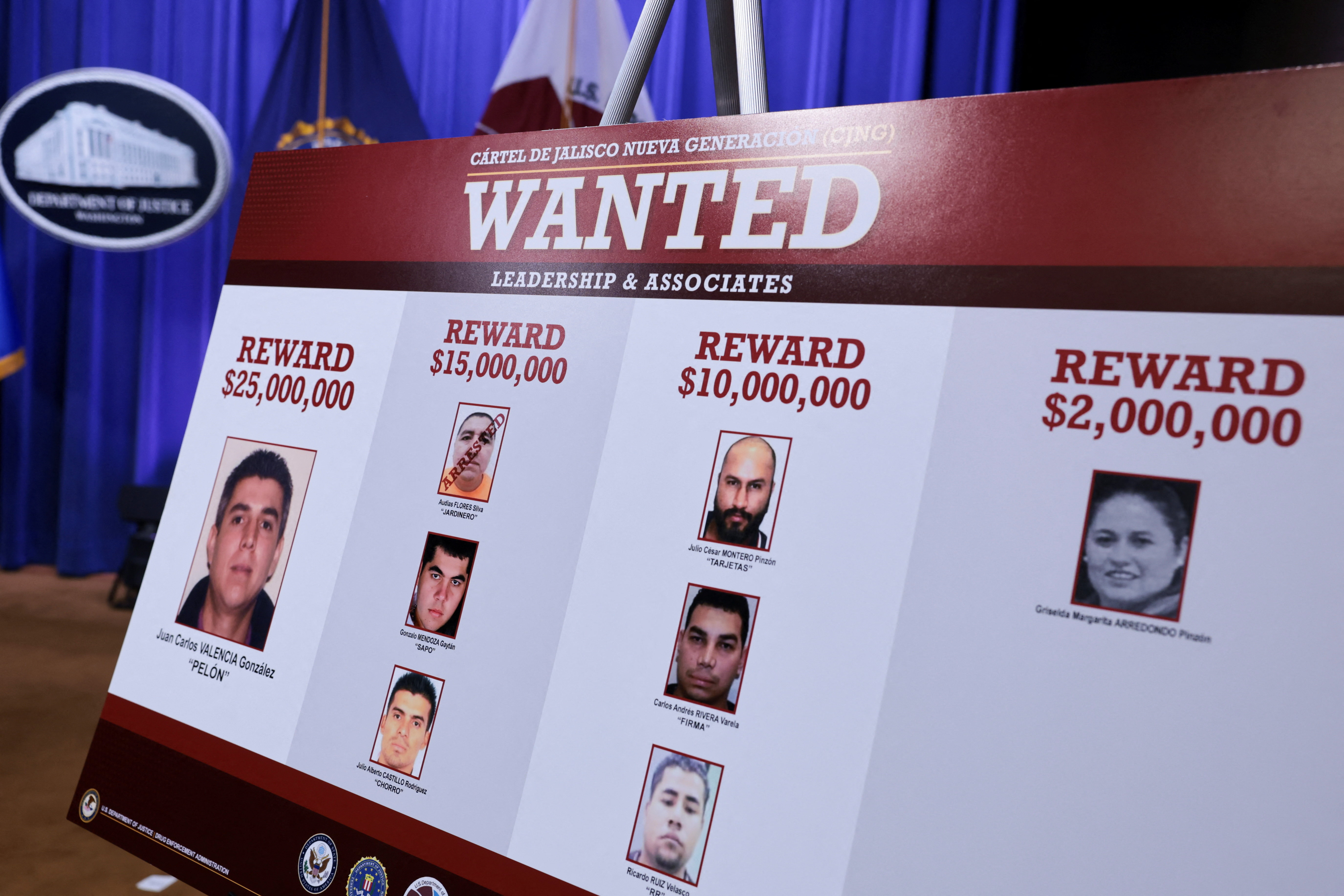 Estados Unidos ofrece más de 100 millones de dólares en recompensa por información de los líderes del Cartel Jalisco Nueva Generación | EL PAÍS México