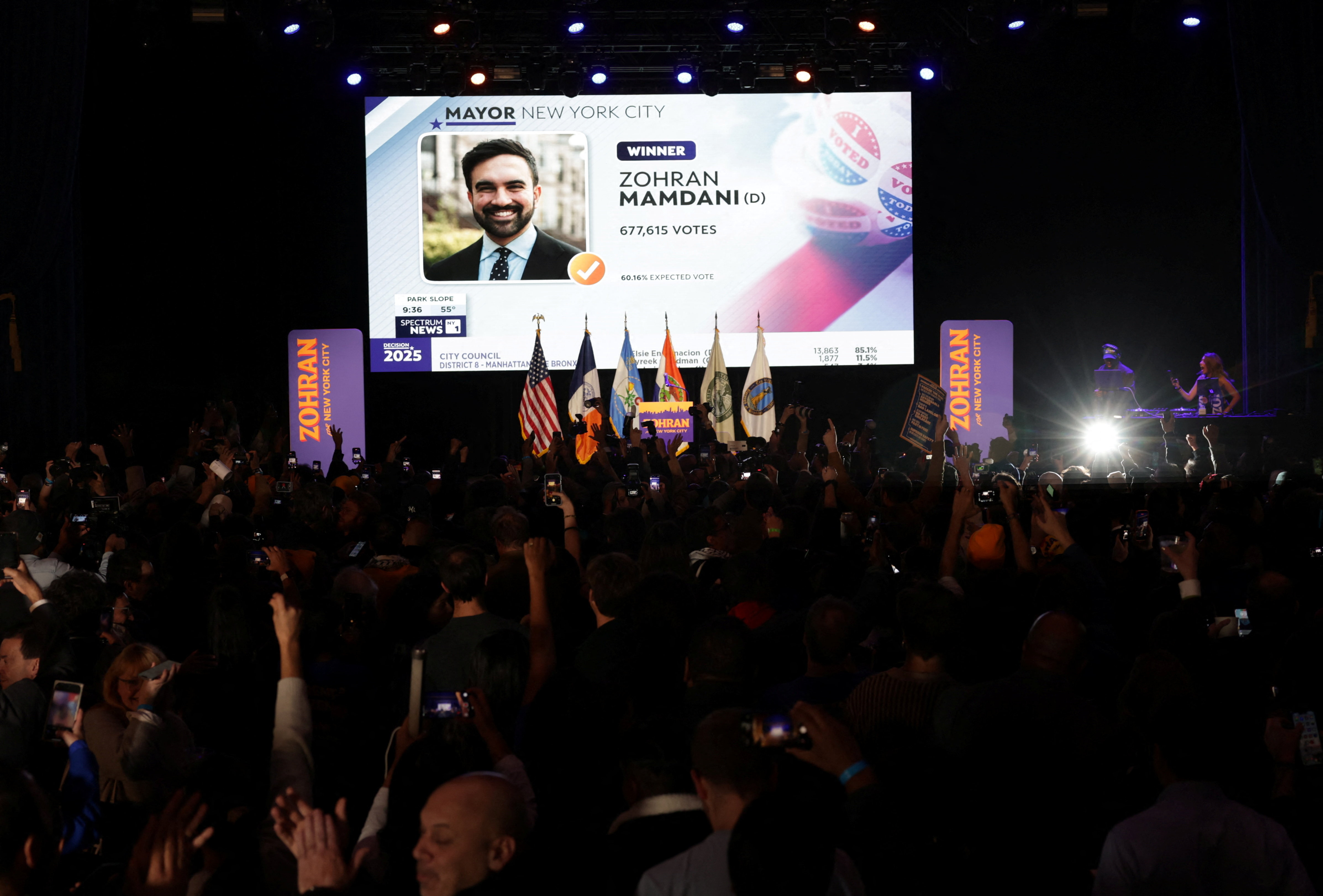 Trump amenaza con retirar fondos federales a Nueva York por la victoria de Mamdani