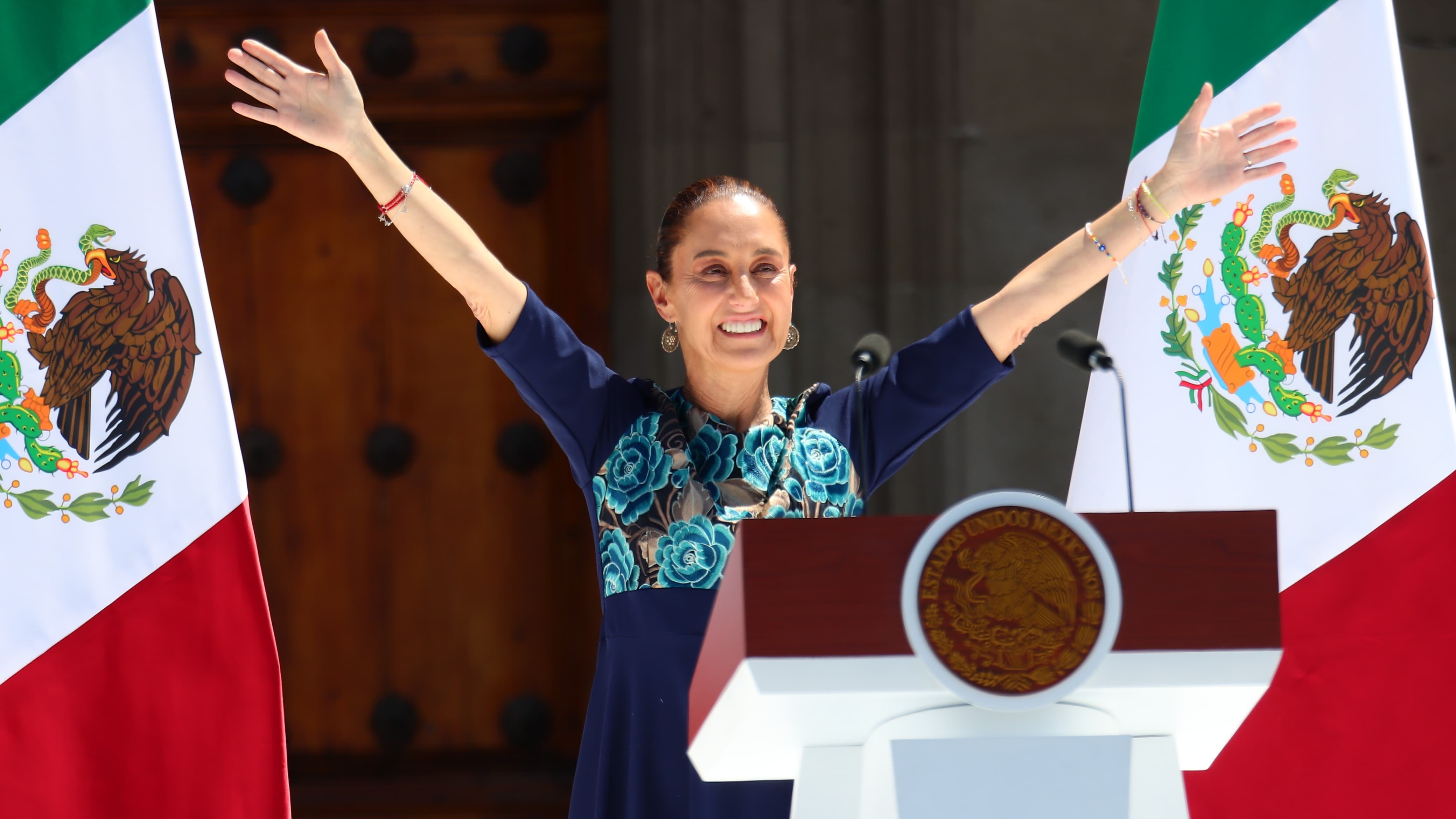 Claudia Sheinbaum da un mensaje contra aranceles