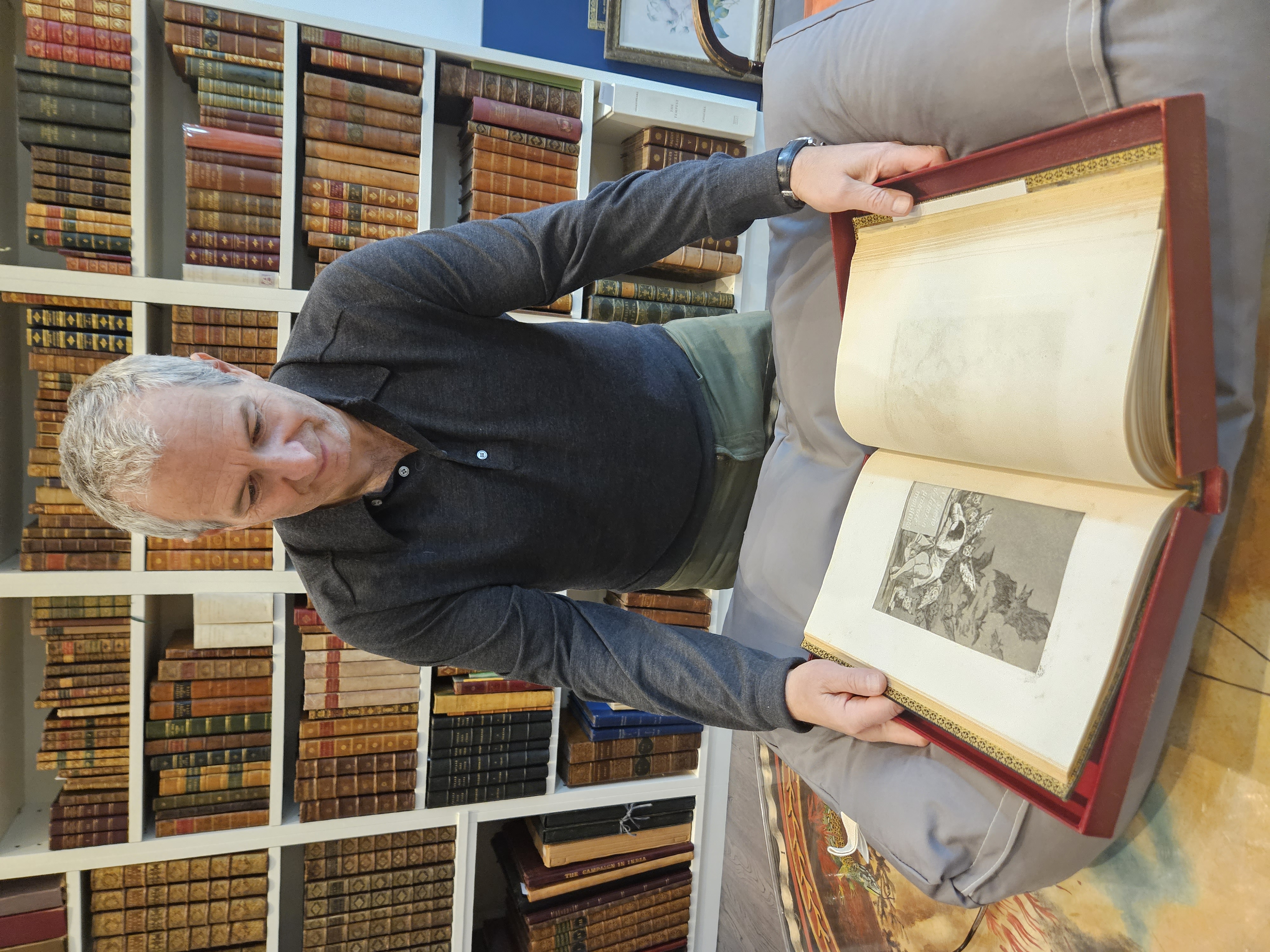 Un librero londinense pone a la venta por 233.000 euros una primera edición de los ‘Caprichos’ de Goya