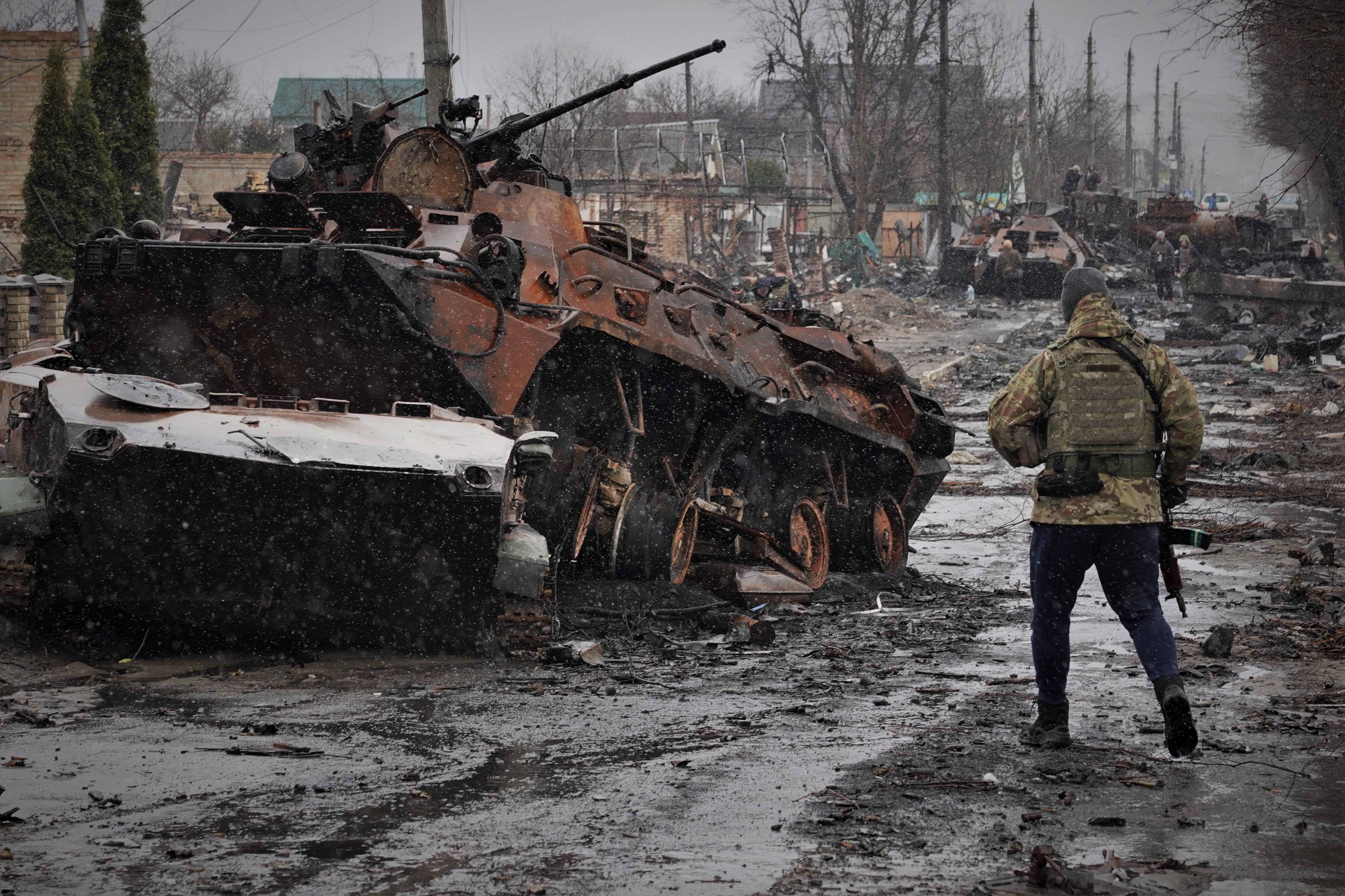 Ukraine war: Devastation in Bucha evidences horror of Putin's war |  International | EL PAÍS English Edition