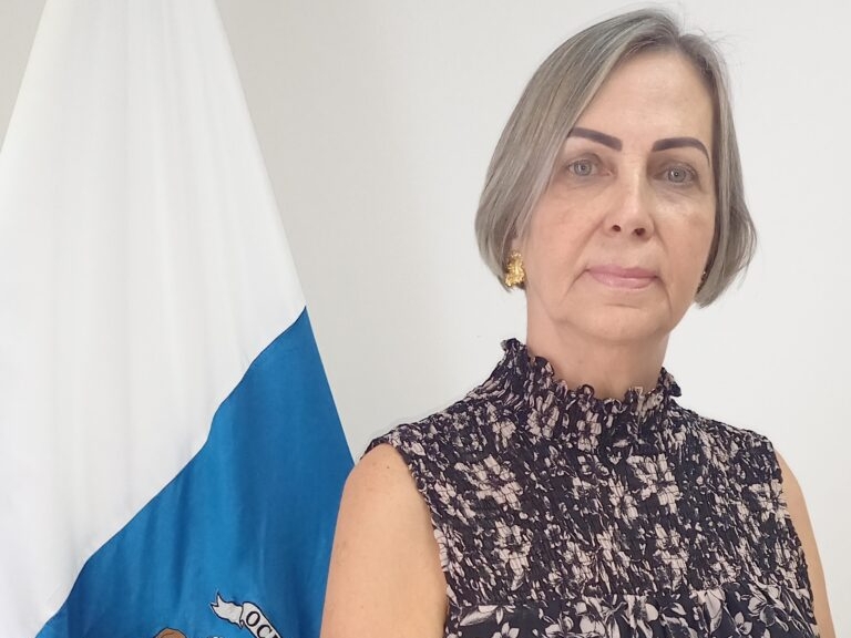 Isabel Jara, delegada do Governo das Ilhas Canárias na Venezuela.