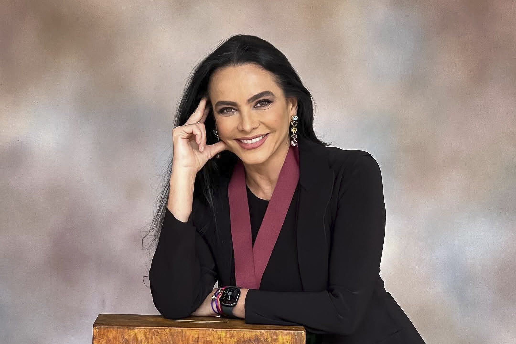 Luz María Zapata en una imagen compartida en septiembre de 2025.