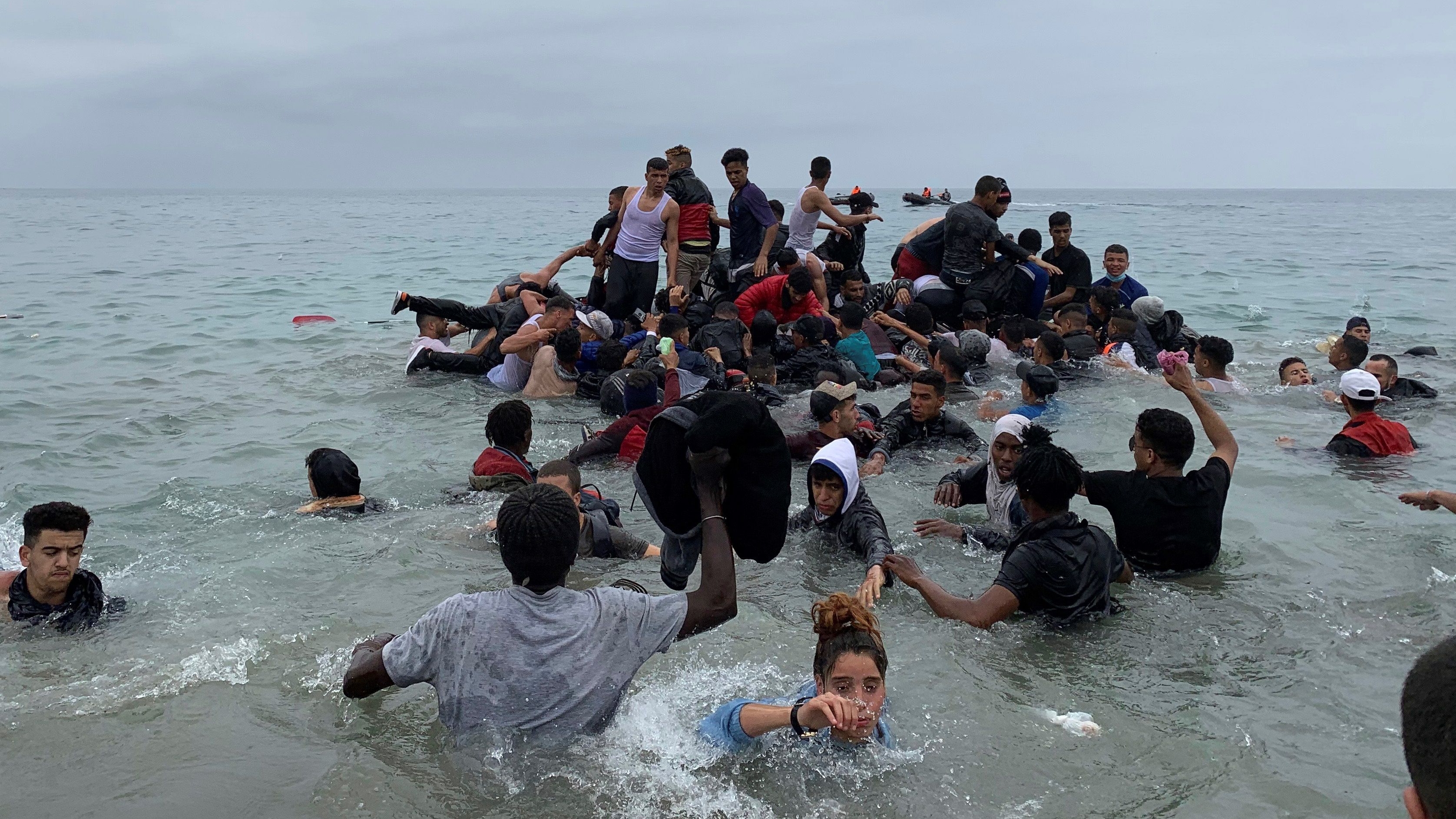 CEUTA | Las imágenes de la CRISIS migratoria