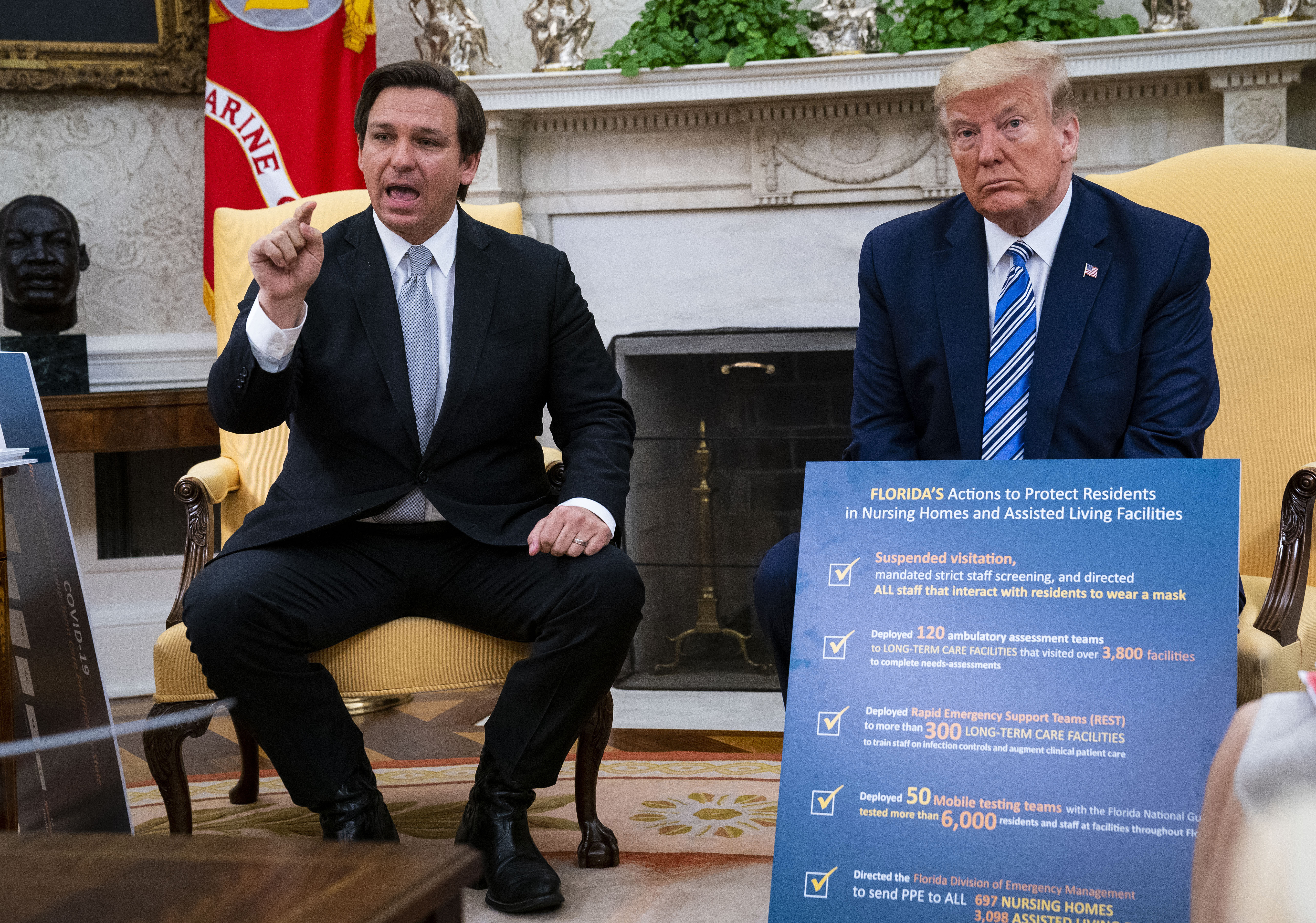 Ron DeSantis follows in Donald Trump's authoritarian footsteps