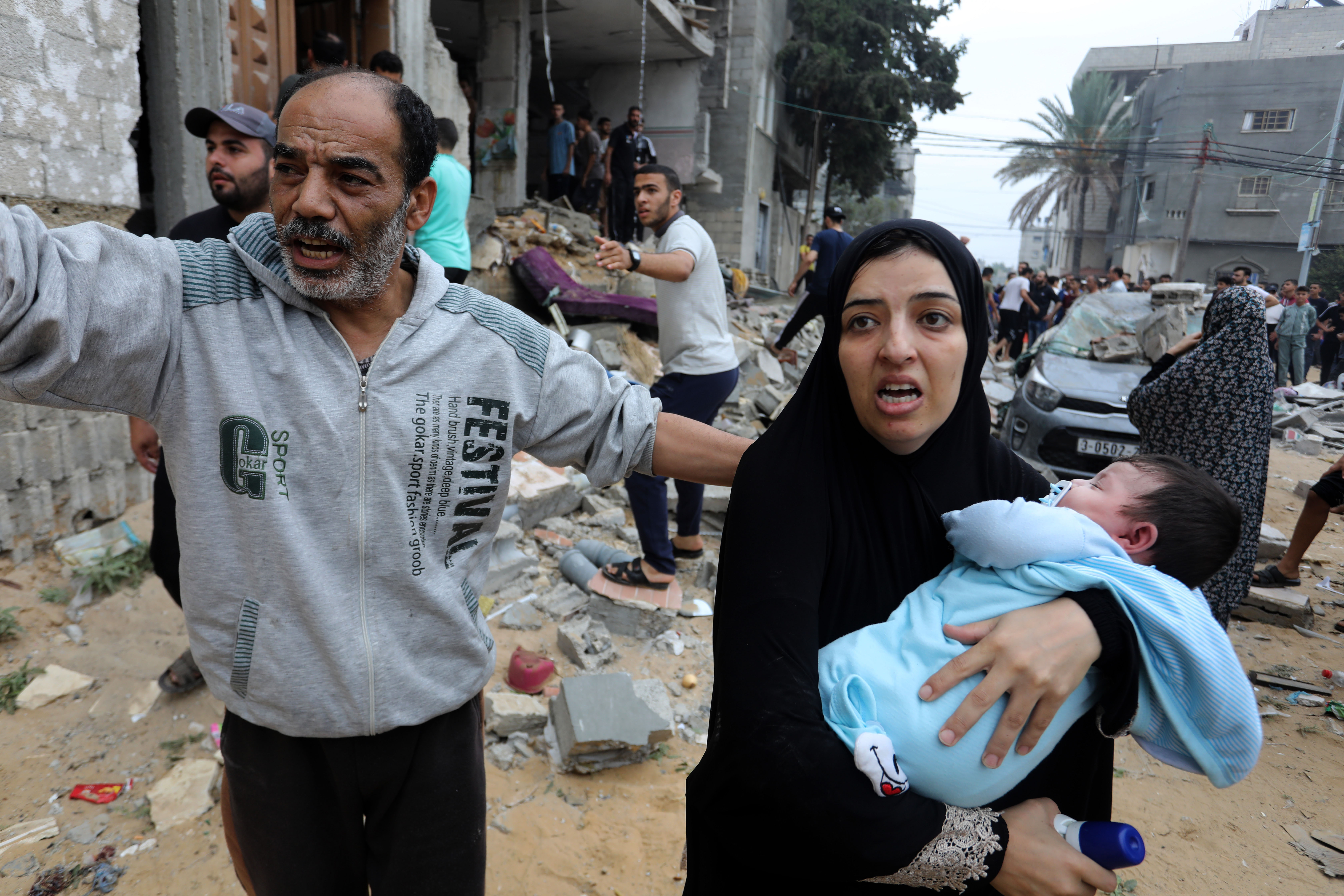 Las imágenes de la guerra entre Israel y Gaza del 29/10/2023, en imágenes