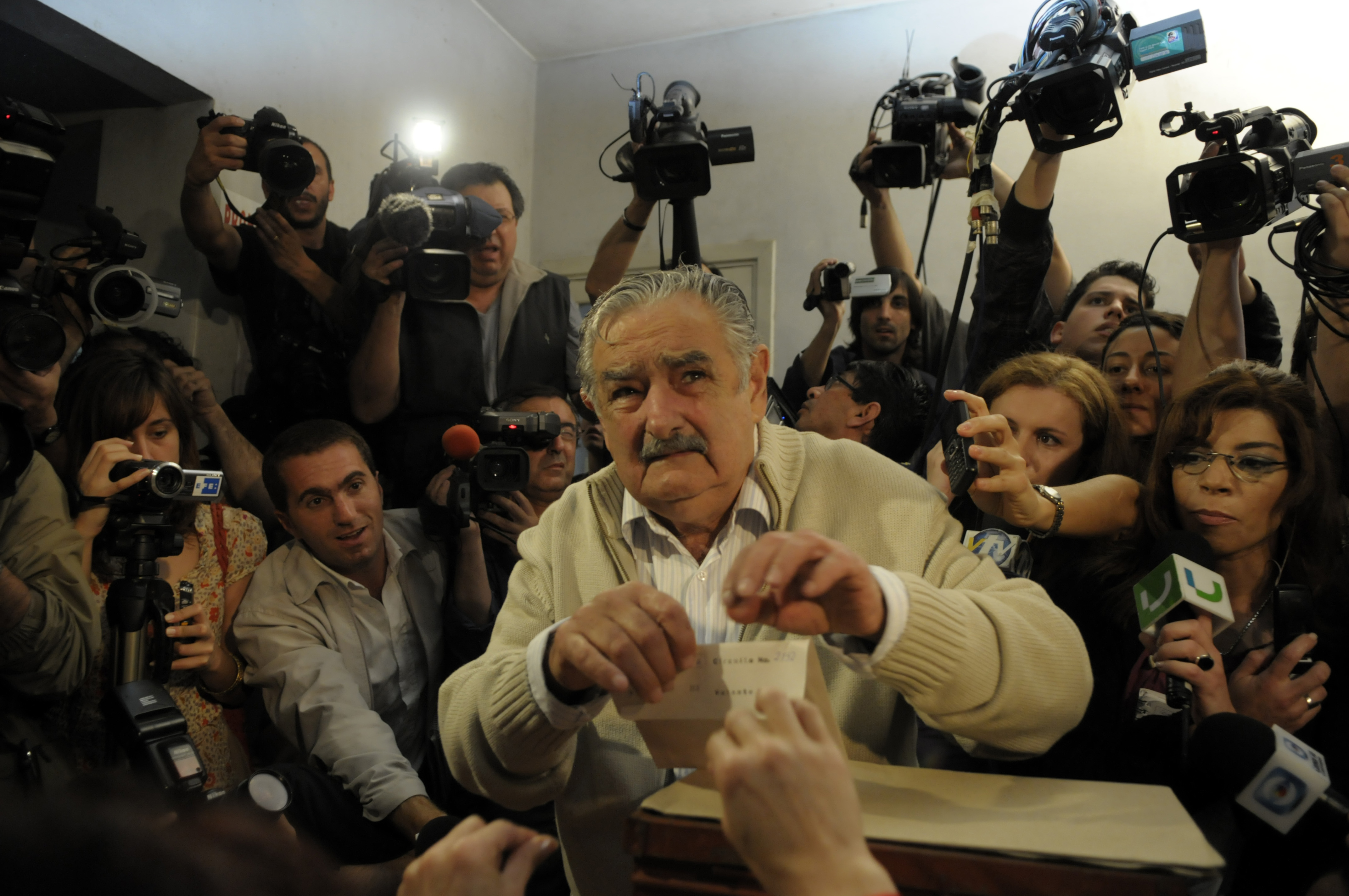 Former Uruguayan president José 'Pepe' Mujica, the quiet