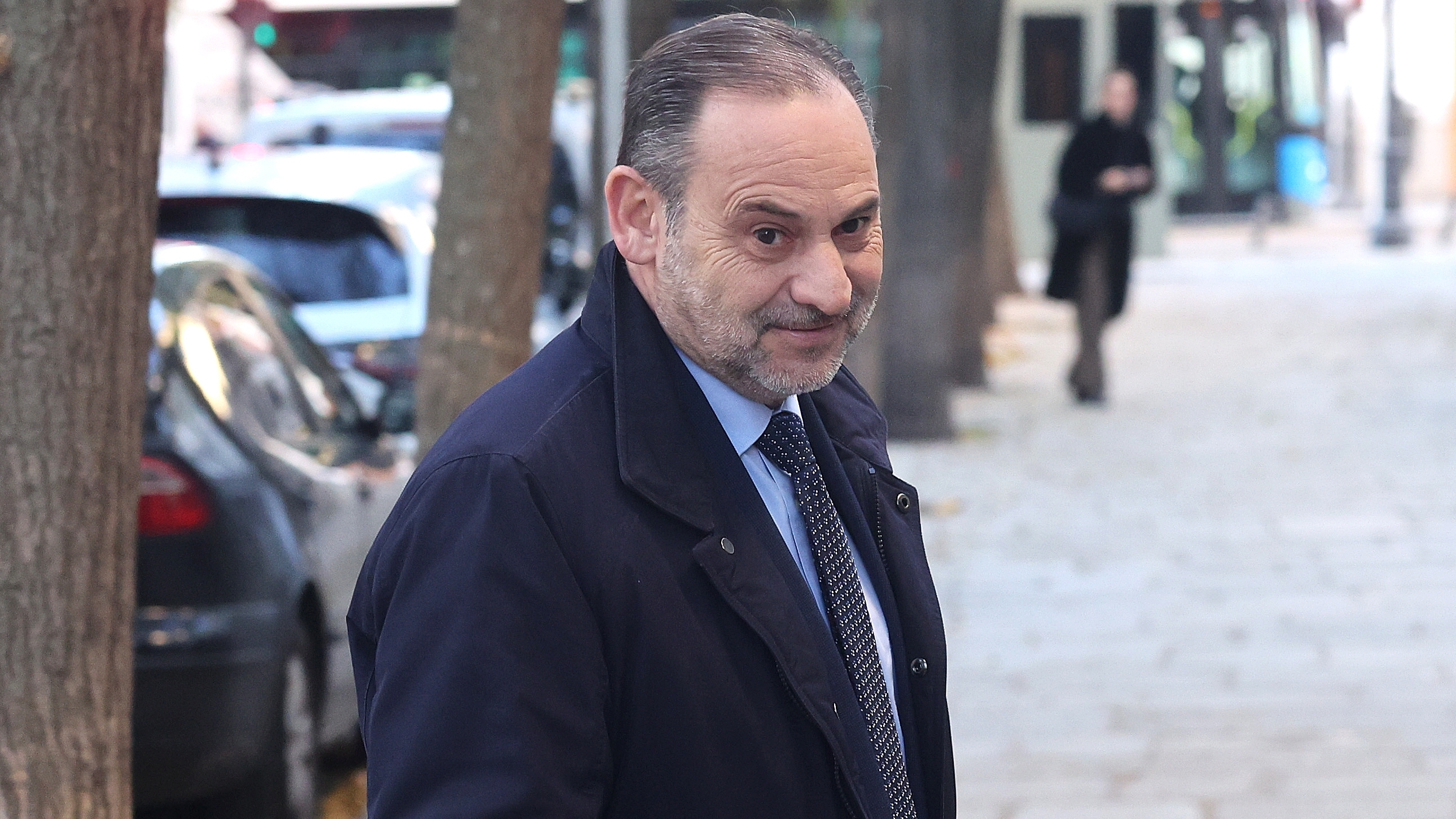 José Luis Ábalos, a su llegada al Tribunal Supremo el 27 de noviembre.