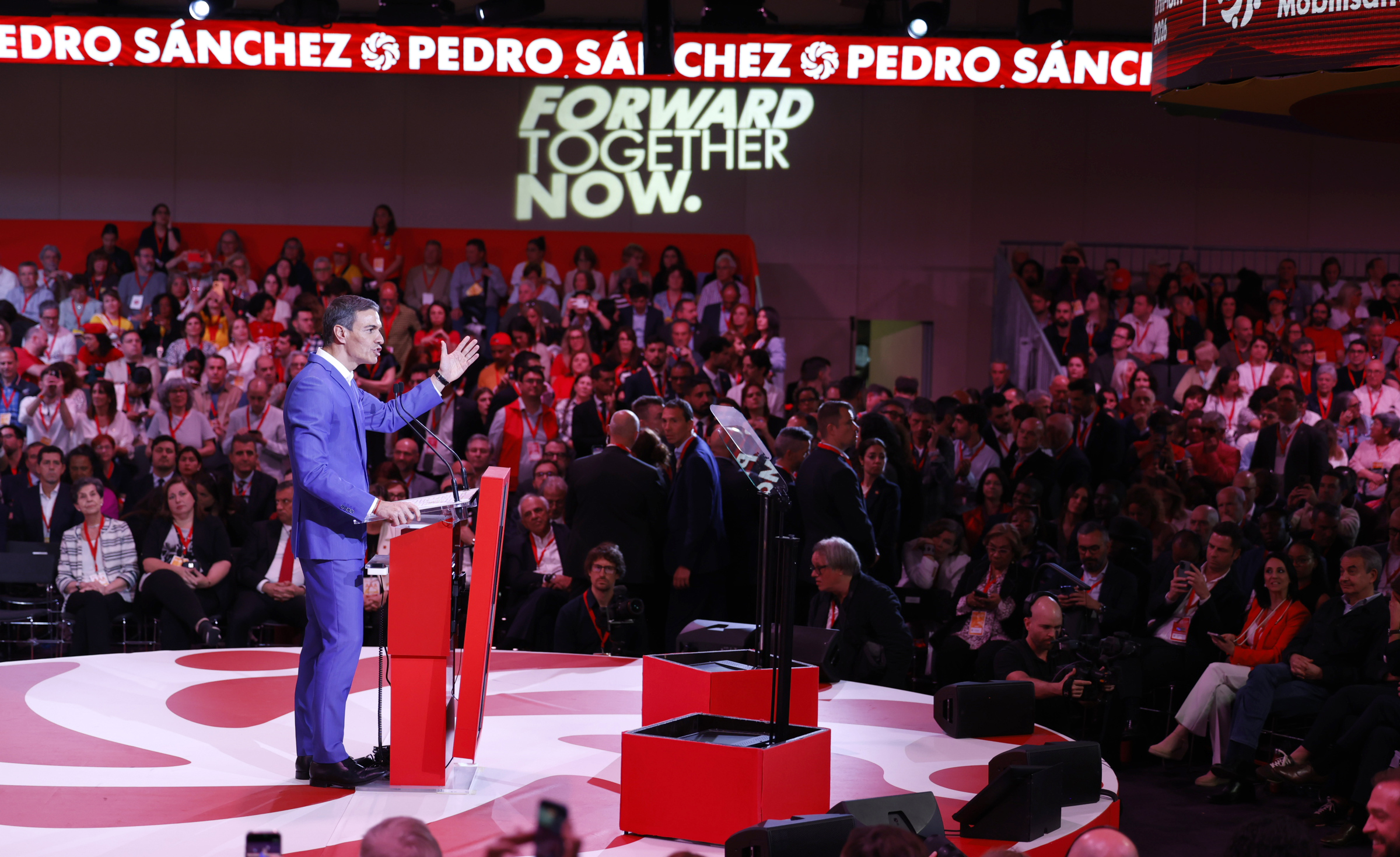 Reunión de líderes progresistas del 16 y 17 de abril de 2026 en Barcelona |  Sánchez, sobre las derechas: “No gritan porque estén ganando, gritan porque  saben que su tiempo se acaba” | España | EL PAÍS