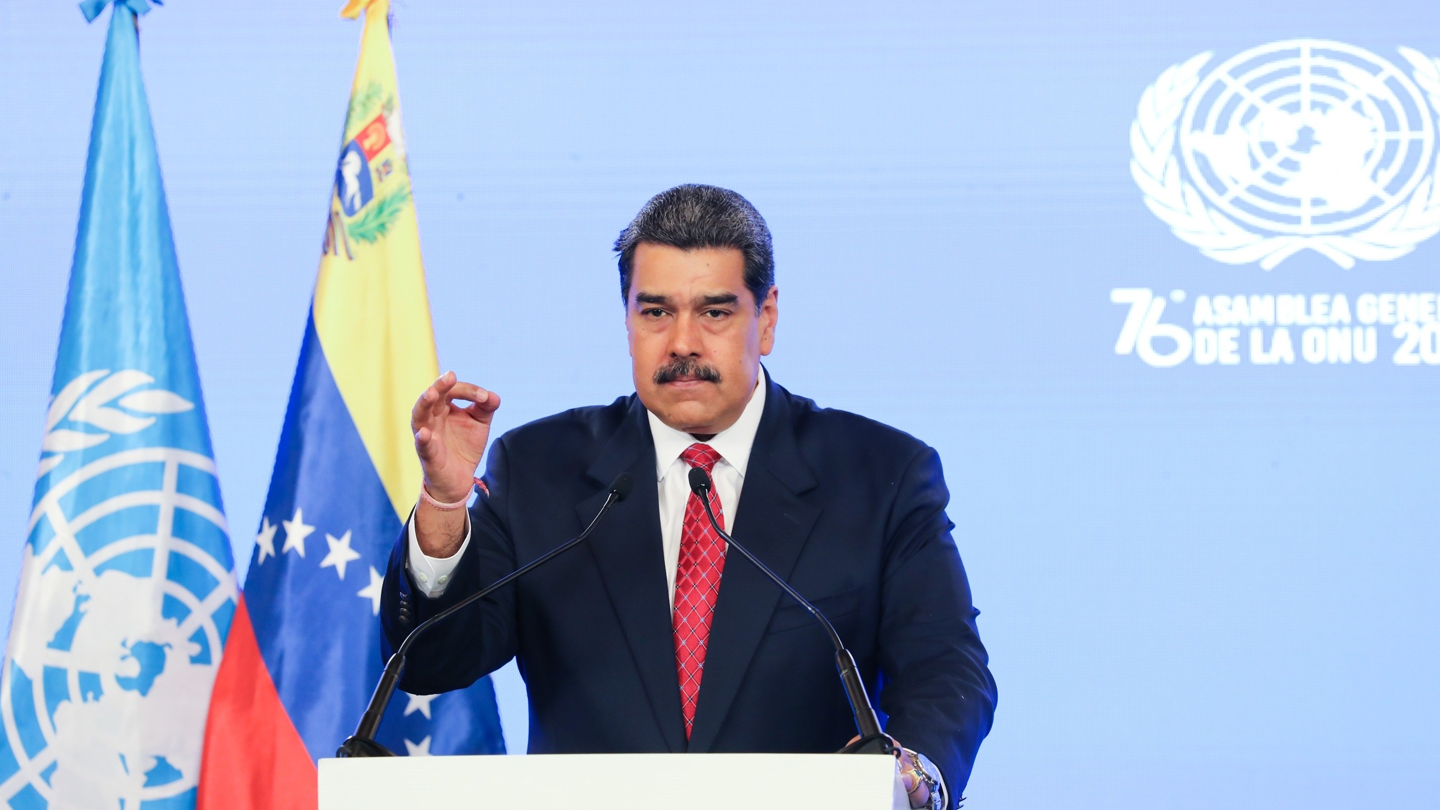 Na ONU, Maduro exige a suspensão de todas as sanções contra a Venezuela