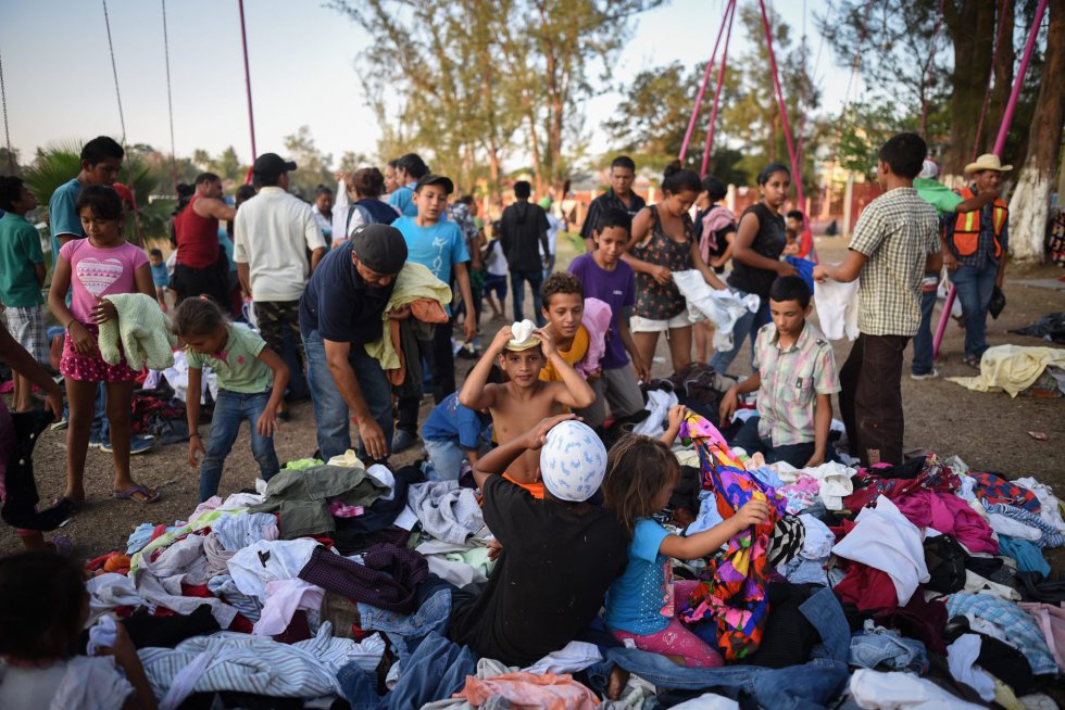 El viacrucis migrante llama a las puertas de Estados Unidos