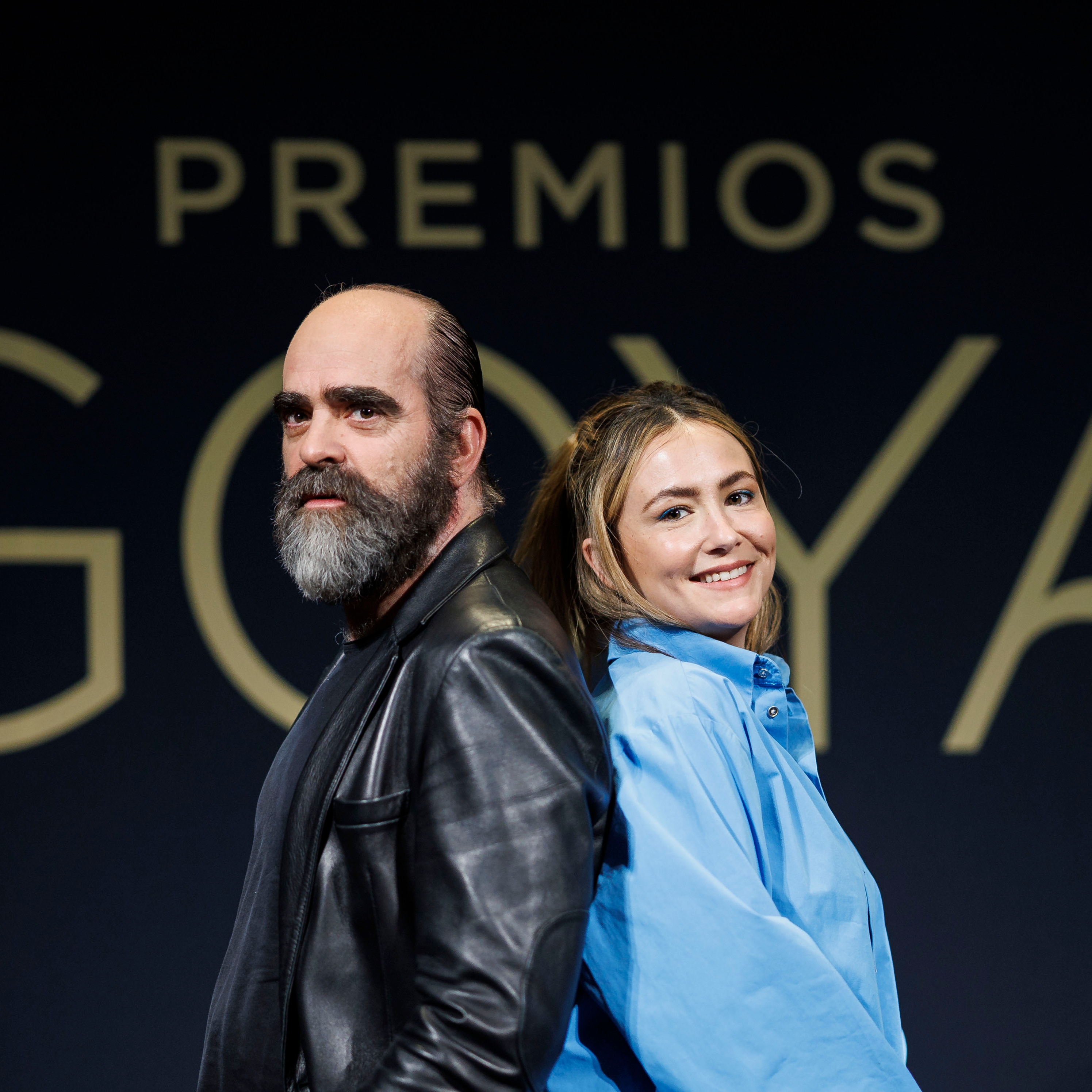 FOTODELDÍA MADRID, 24/02/2026.- Los presentadores de la gala de los Goya 2026, la cantante y actriz Rigoberta Bandini y el actor Luis Tosar, han explicado a EFE este martes que la gala de los Goya tendrá música, comedia y reflejará "cuarenta años maravillosos" en la industria del cine, además de dar "absoluta libertad" para la reivindicación sobre temas como "el genocidio en Gaza, la guerra en Ucrania o el ICE". EFE/ Rodrigo Jiménez

