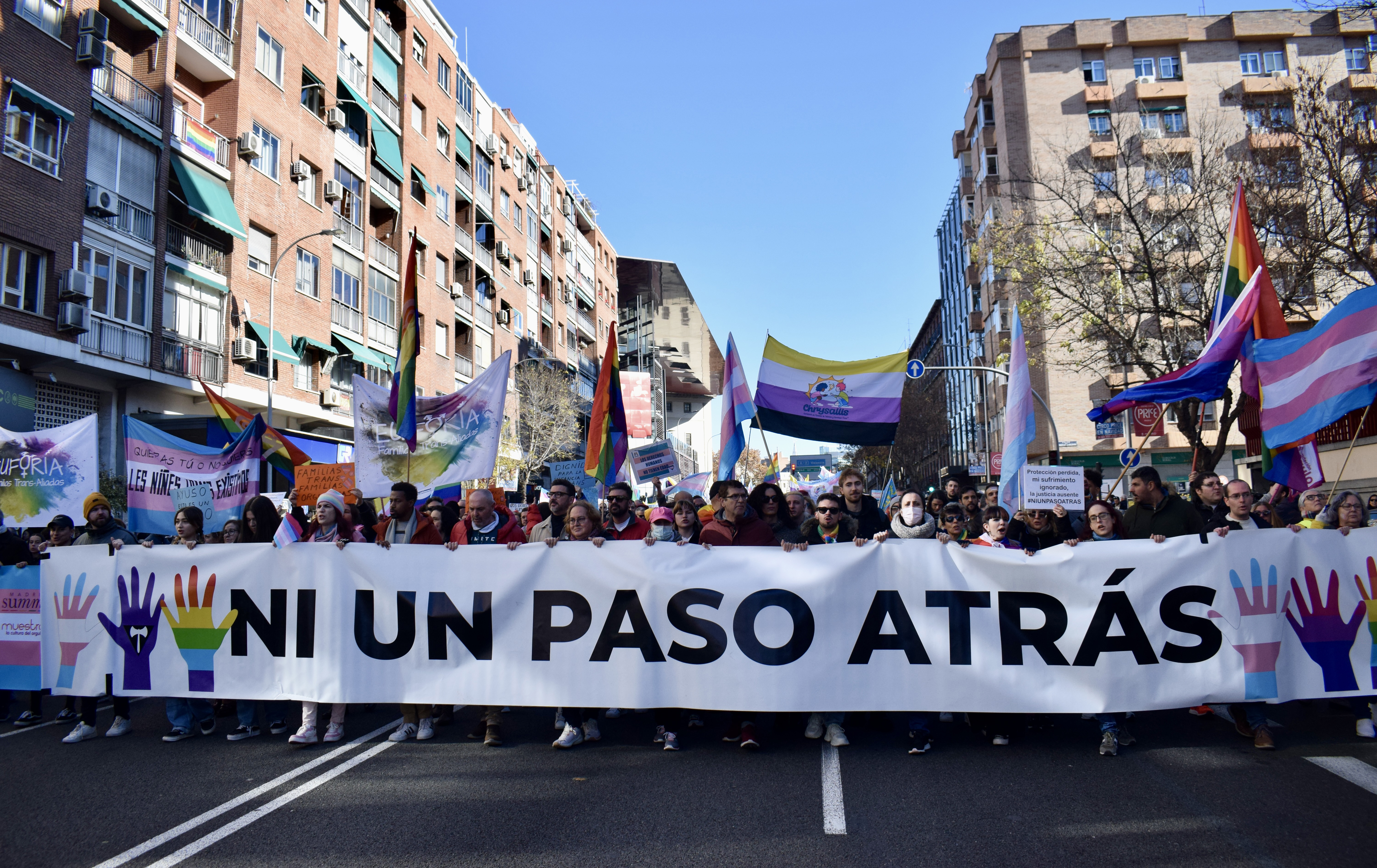 Furia y colores en Madrid contra la reforma de las leyes trans y LGTBI  impulsada por Ayuso | Noticias de Madrid | EL PAÍS