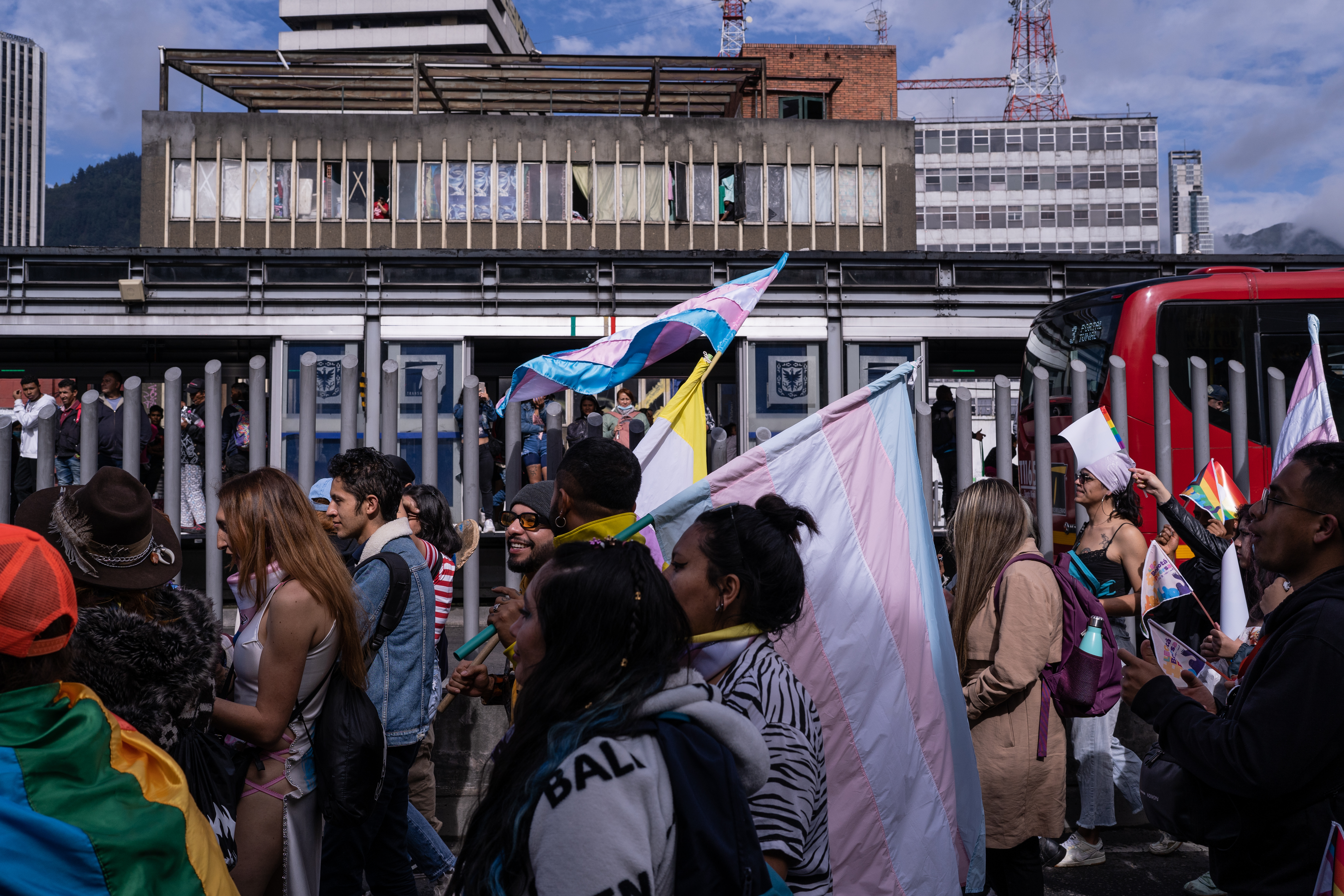 La población trans marcha en Bogotá y exige una ley que reconozca sus  derechos | EL PAÍS América Colombia