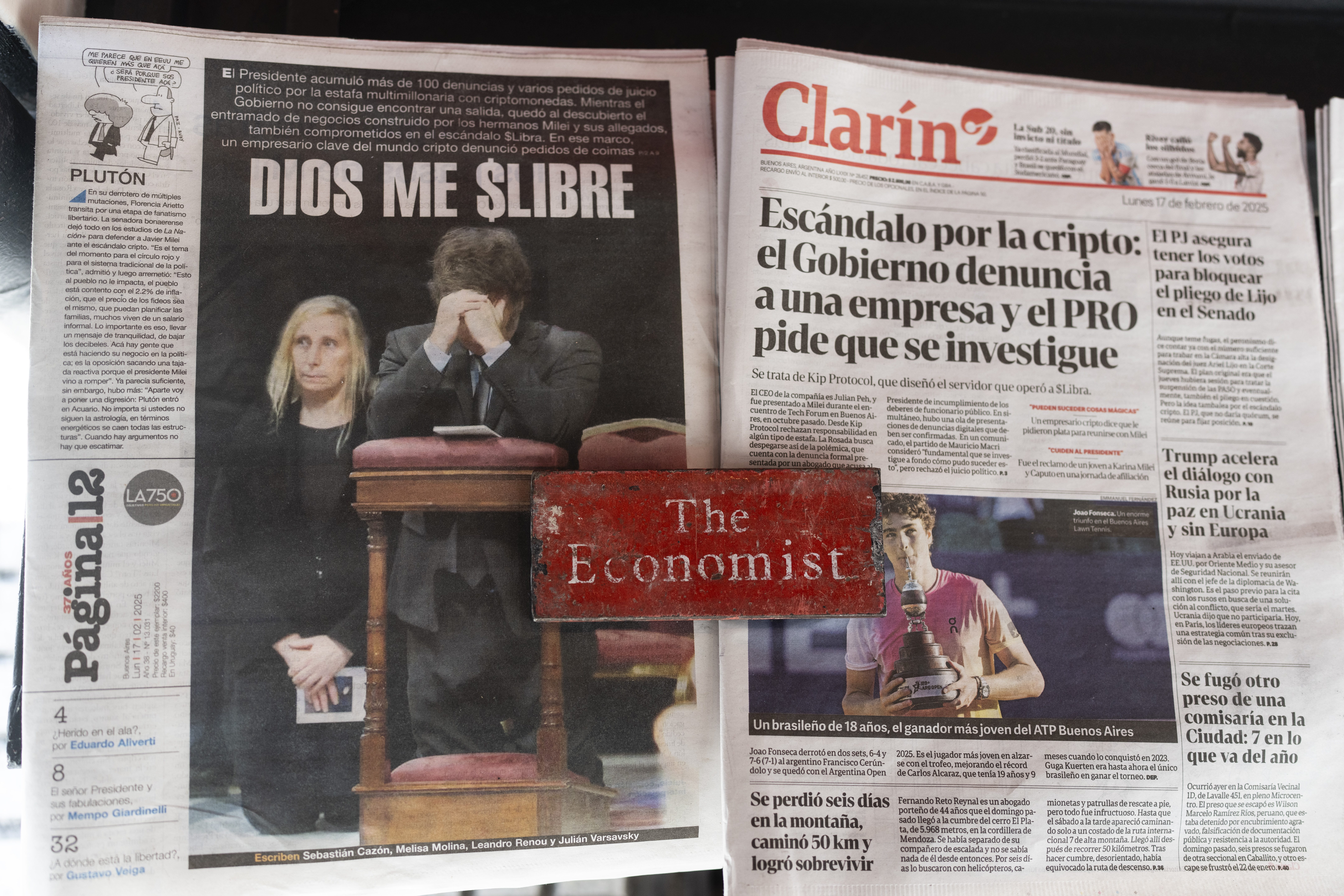 Libra cryptocurrency scandal lands Javier Milei in the worst crisis of his  presidency | Economy and Business | EL PAÍS English