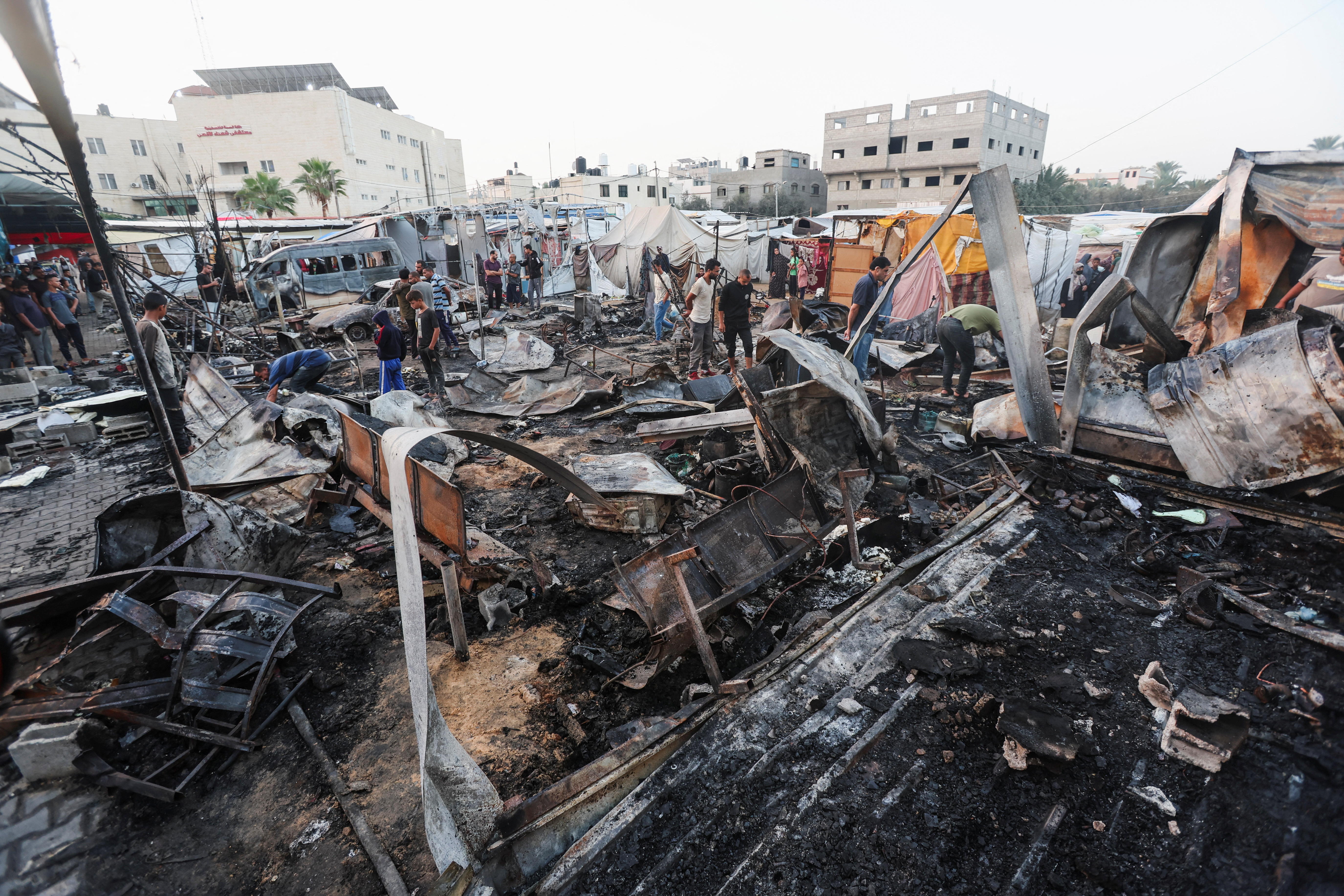 4 muertos y 40 heridos tras un bombardeo israelí contra un hospital en Gaza