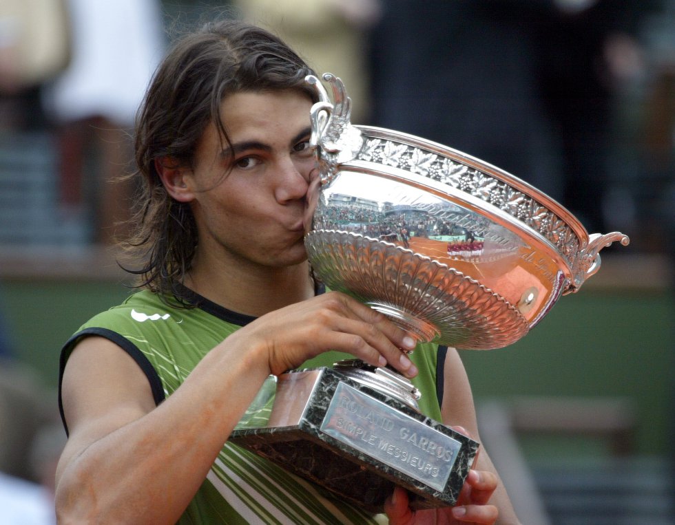 Las 14 victorias de Rafa Nadal en Roland Garros, en imágenes