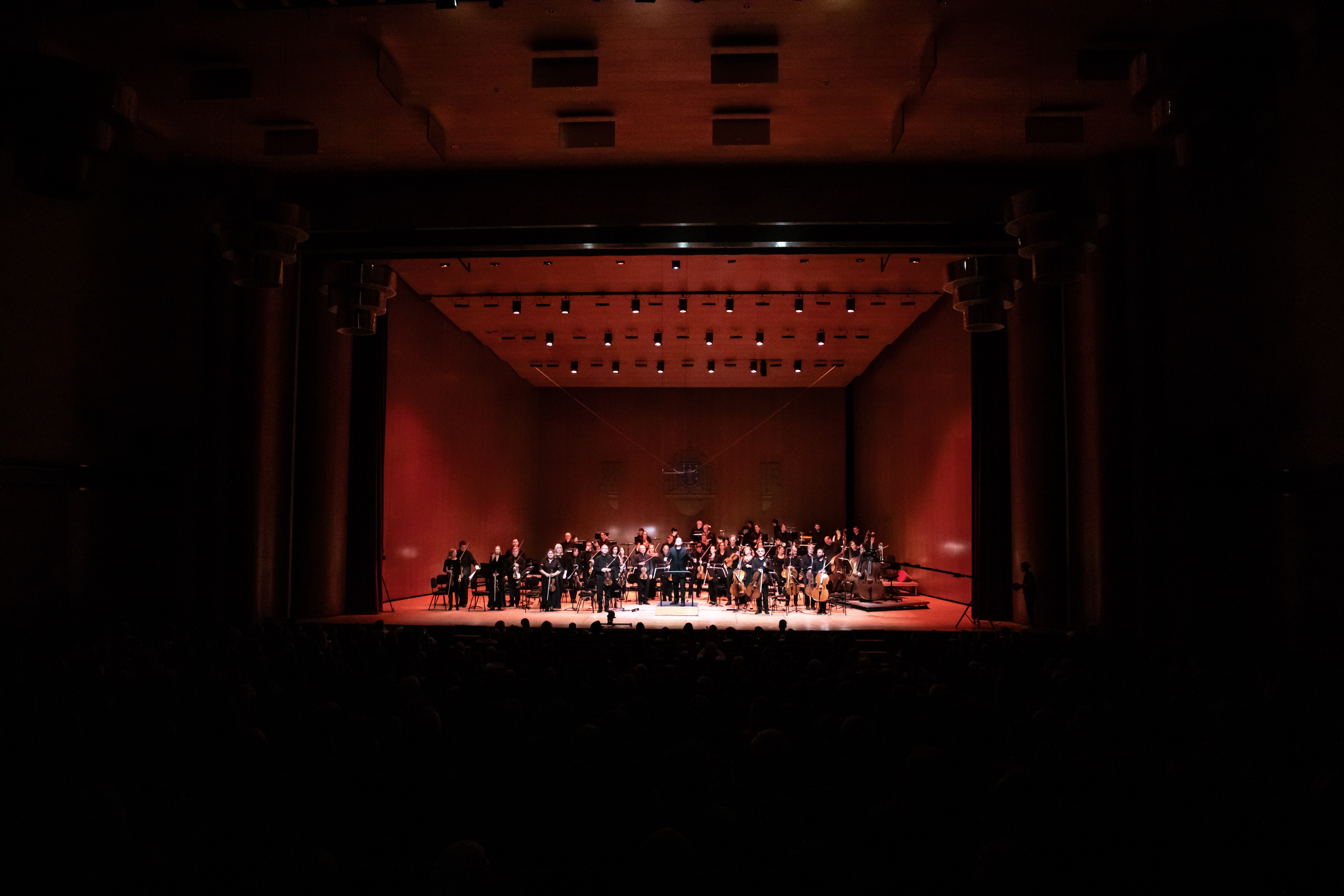 Real Filharmonía en el Auditorio de Galicia, en una imagen cedida por la propia orquesta.