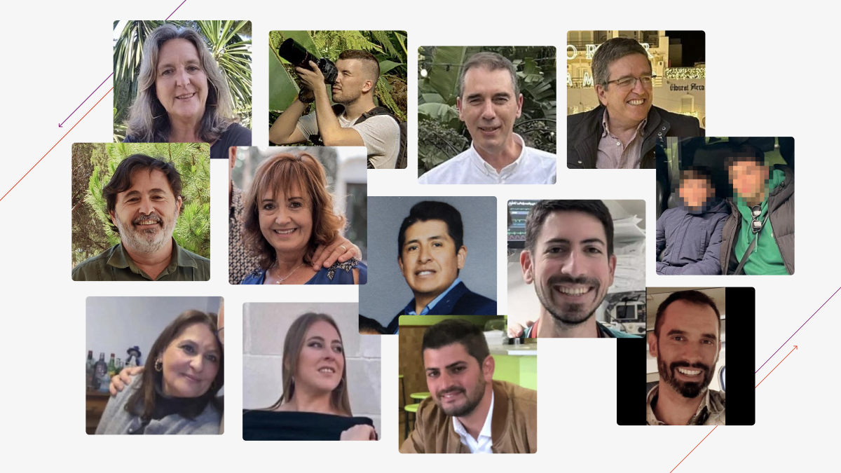 Las vidas segadas en las vías de Adamuz